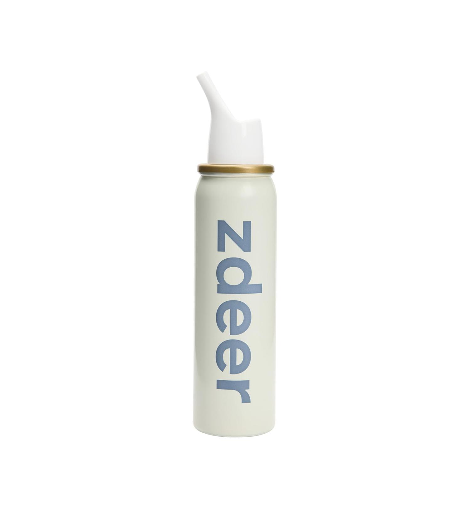 ZDEER Natural Saline Nasal Spray for Adults & Kids - Daily Gentle Moisturizing & Cleansing Mist, Drug-Free for Dryness Relief - 80ml - Buy Online on GoSupps.com