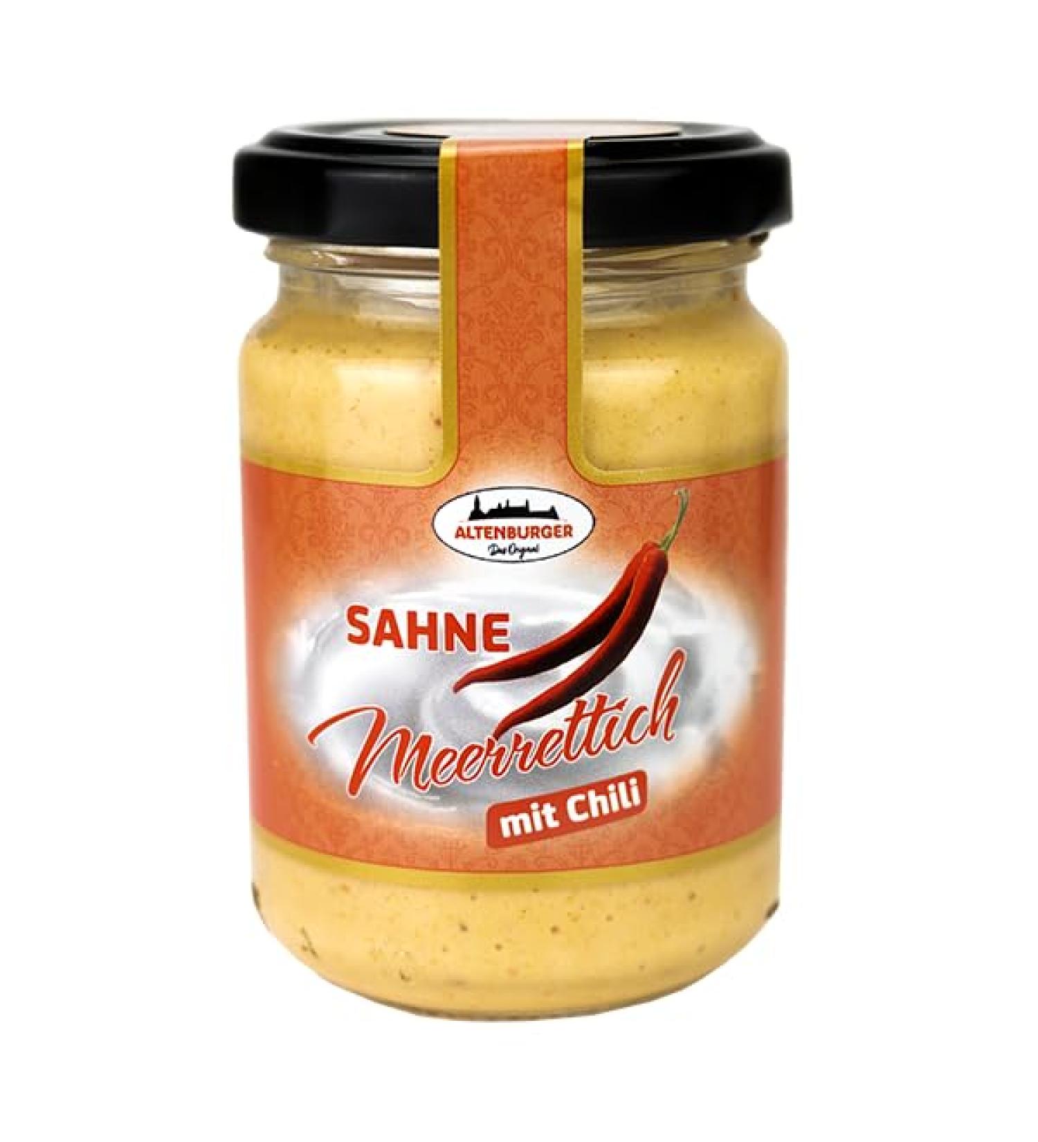Altenburger Original Cream Emeroring with Chili 140g - Fiery-Spicy Dip for Fish & Cheese - Buy Online on GoSupps.com