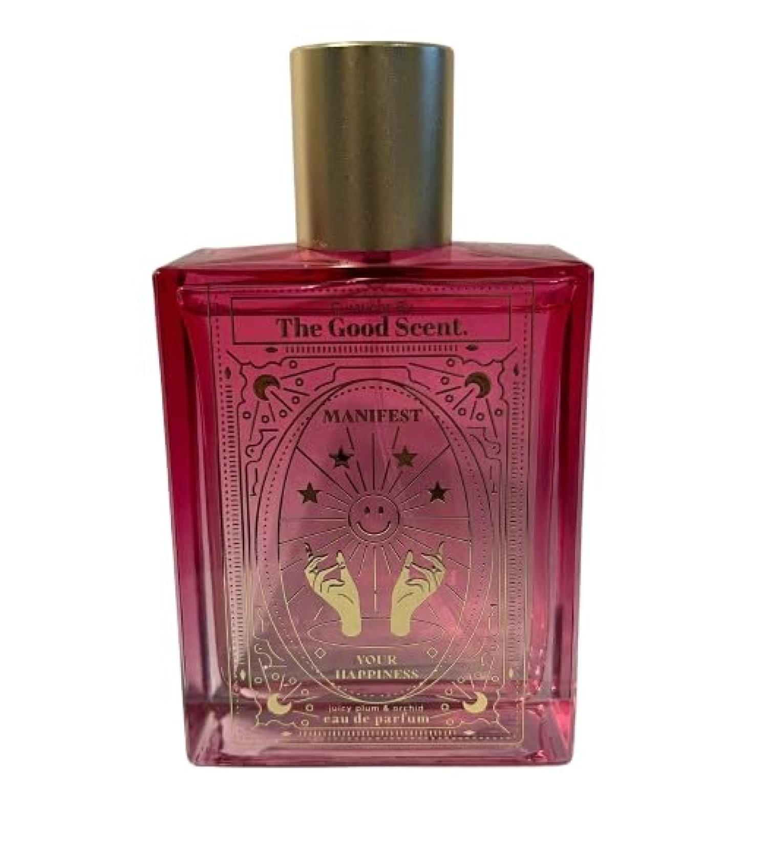 Manifest Your Happiness Eau de Parfum by The Good Scent 3.4 FL OZ 100 ml notes of Lime Lavander Boom Coconut White Orchid Vanilla Bean - Buy Online on GoSupps.com