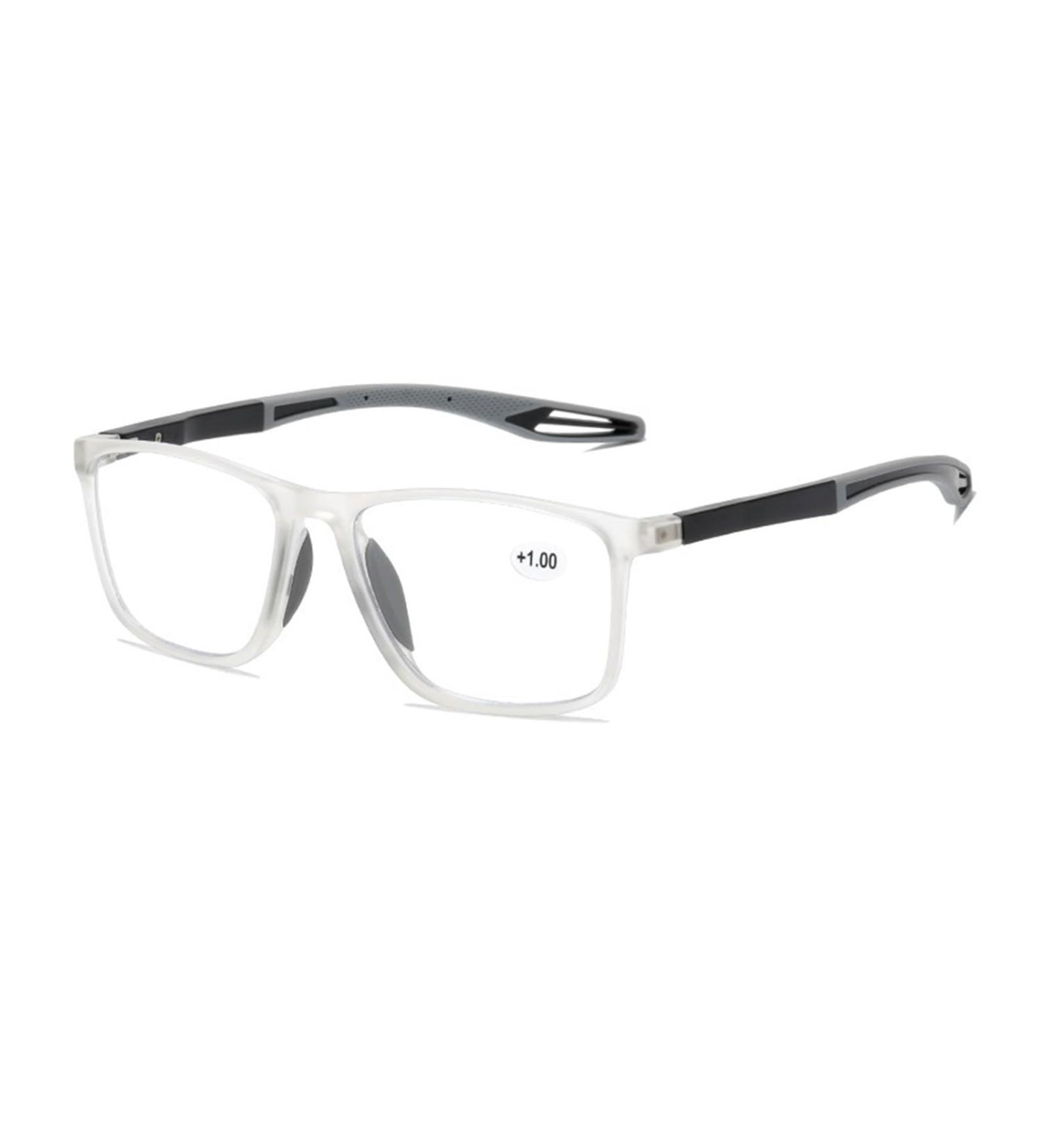Photochrome Reading Glasses for Men & Women - Ultralight TR90 Anti-Blue Light Color Changing Gray +1.50 - Indoor & Outdoor Use - Buy Online on GoSupps.com