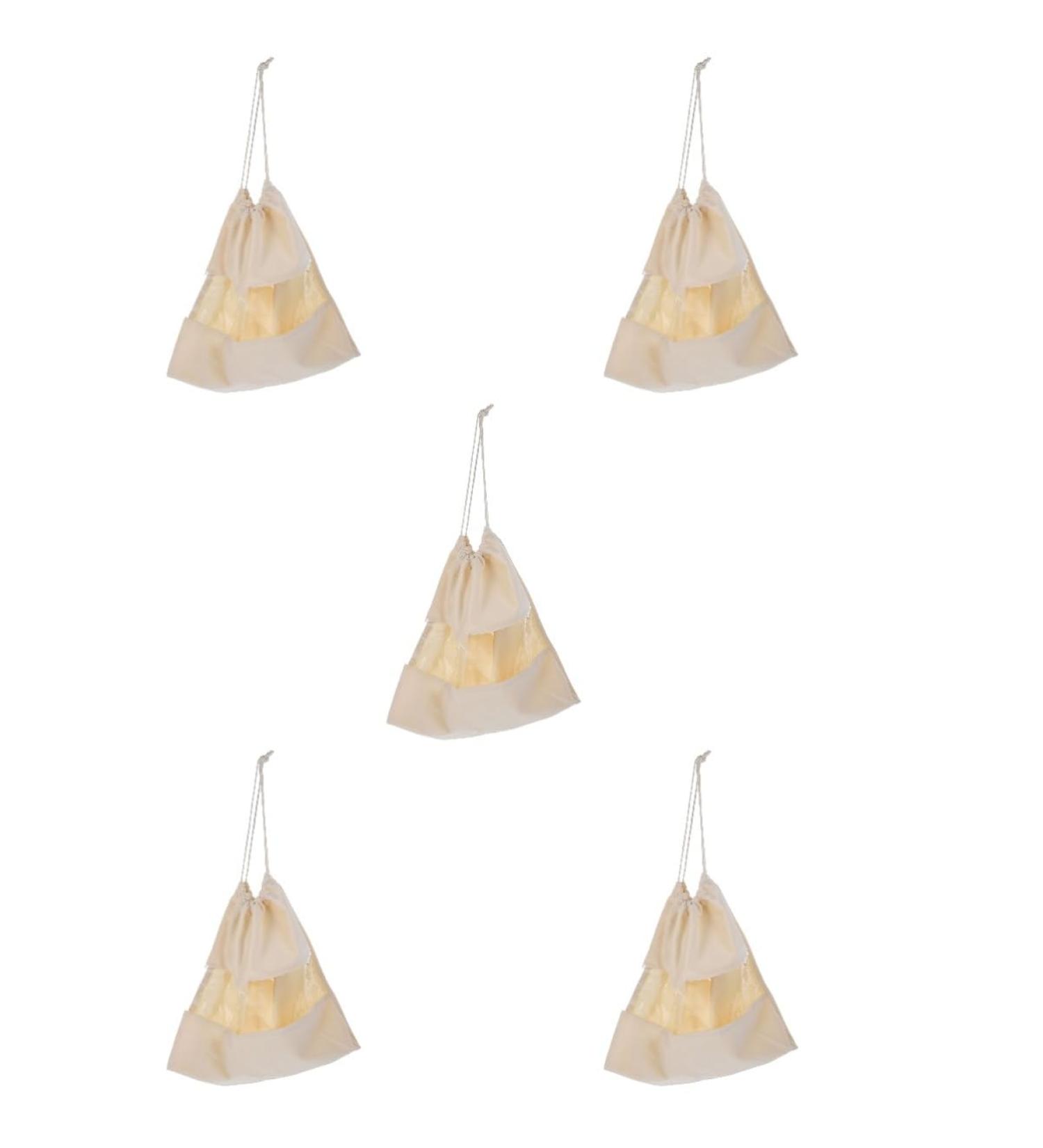 FOMIYES 5pcs Hair Dryer Storage Bag Storage Bags Drawstring Storage Bag Storage Organizers Velvet Bag Travel - Buy Online on GoSupps.com