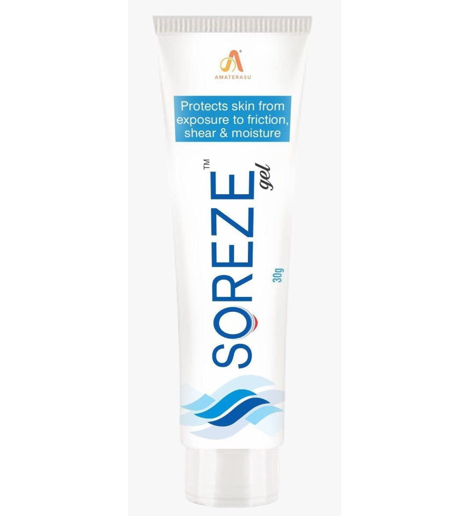 Boomers Soreze Gel - Skin Protectant Silicone Barrier to Prevent Bed Sores - 30 GM - Buy Online on GoSupps.com