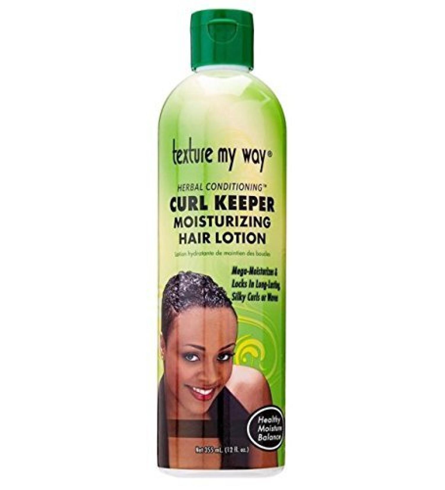 Africas Best Orig Texture My Way Curl Keeper Lotion 12 Ounce (354ml) - SET OF 4