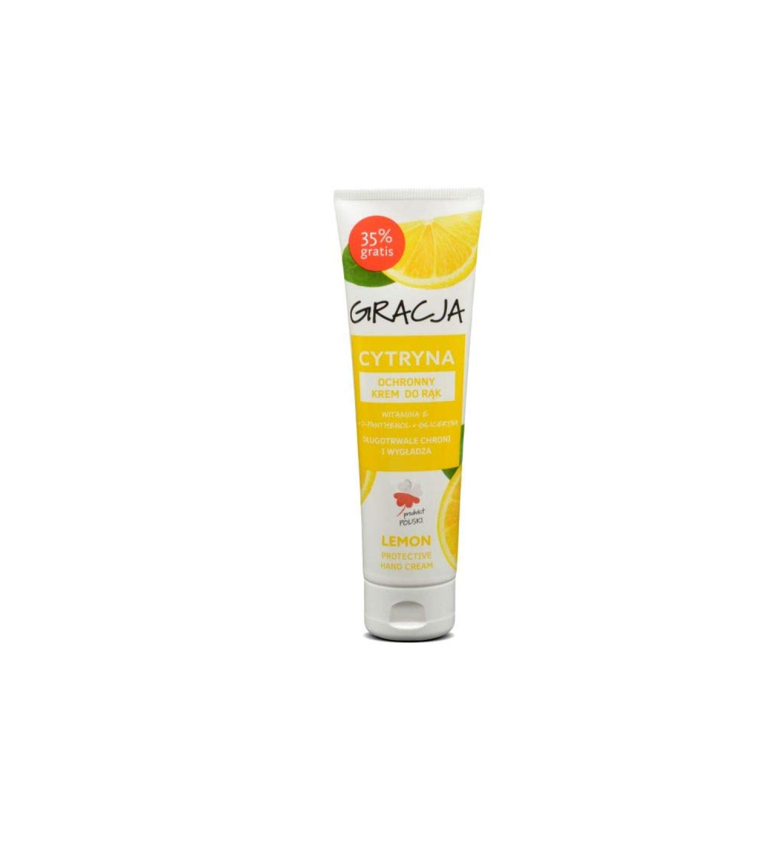 Hand Protection Cream - Lemon Scent | Gracza - Ultimate Skin Care for All Skin Types - International Shipping Available - Buy Online on GoSupps.com