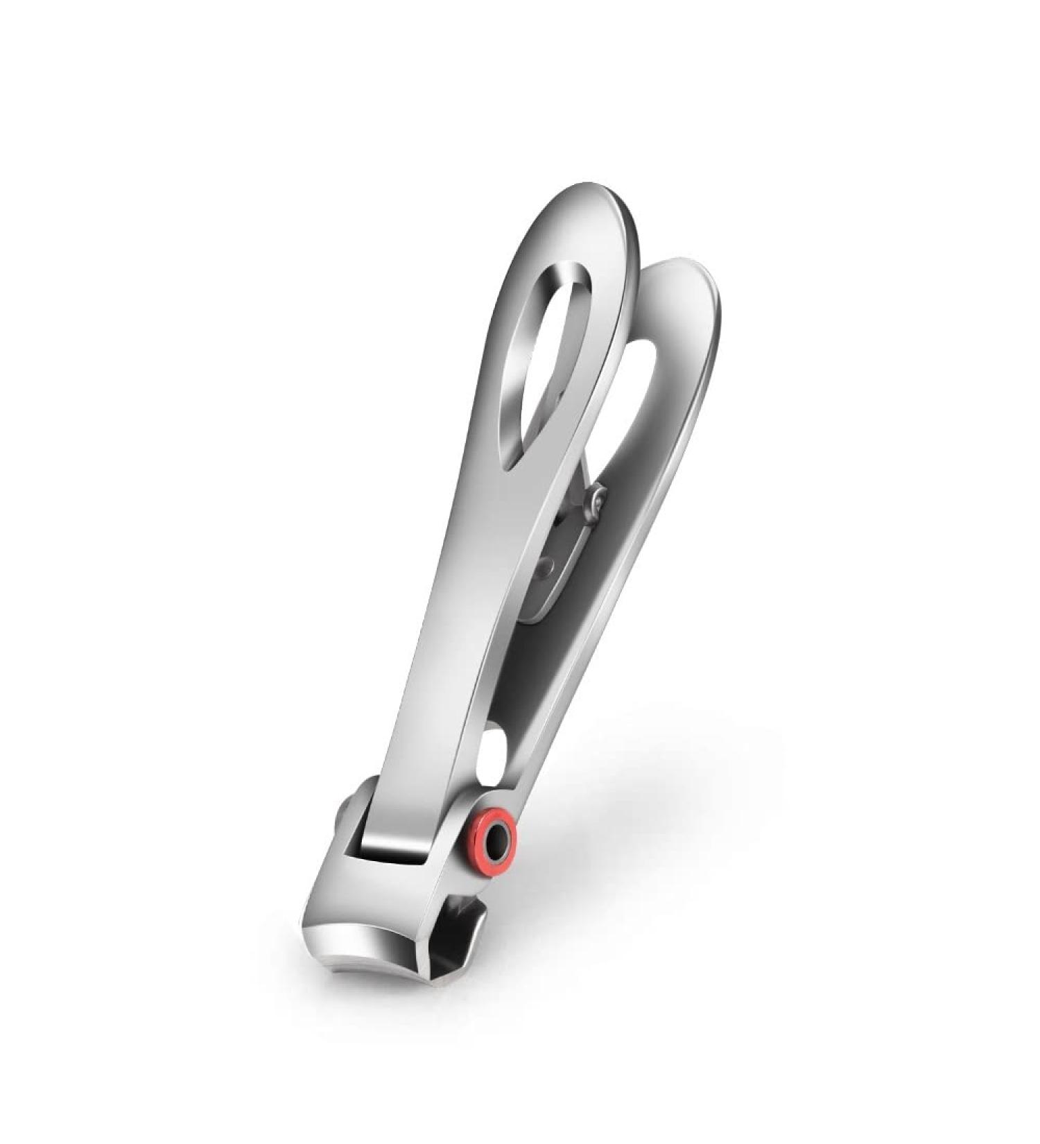 OPKDE Nail Clipper for Thick Nail Wide Jaw Opening Stainless Steel Toenail Cutter Extra Large Fingernail Toenail Trimmer Manicure Tool(Silver small) - Buy Online on GoSupps.com