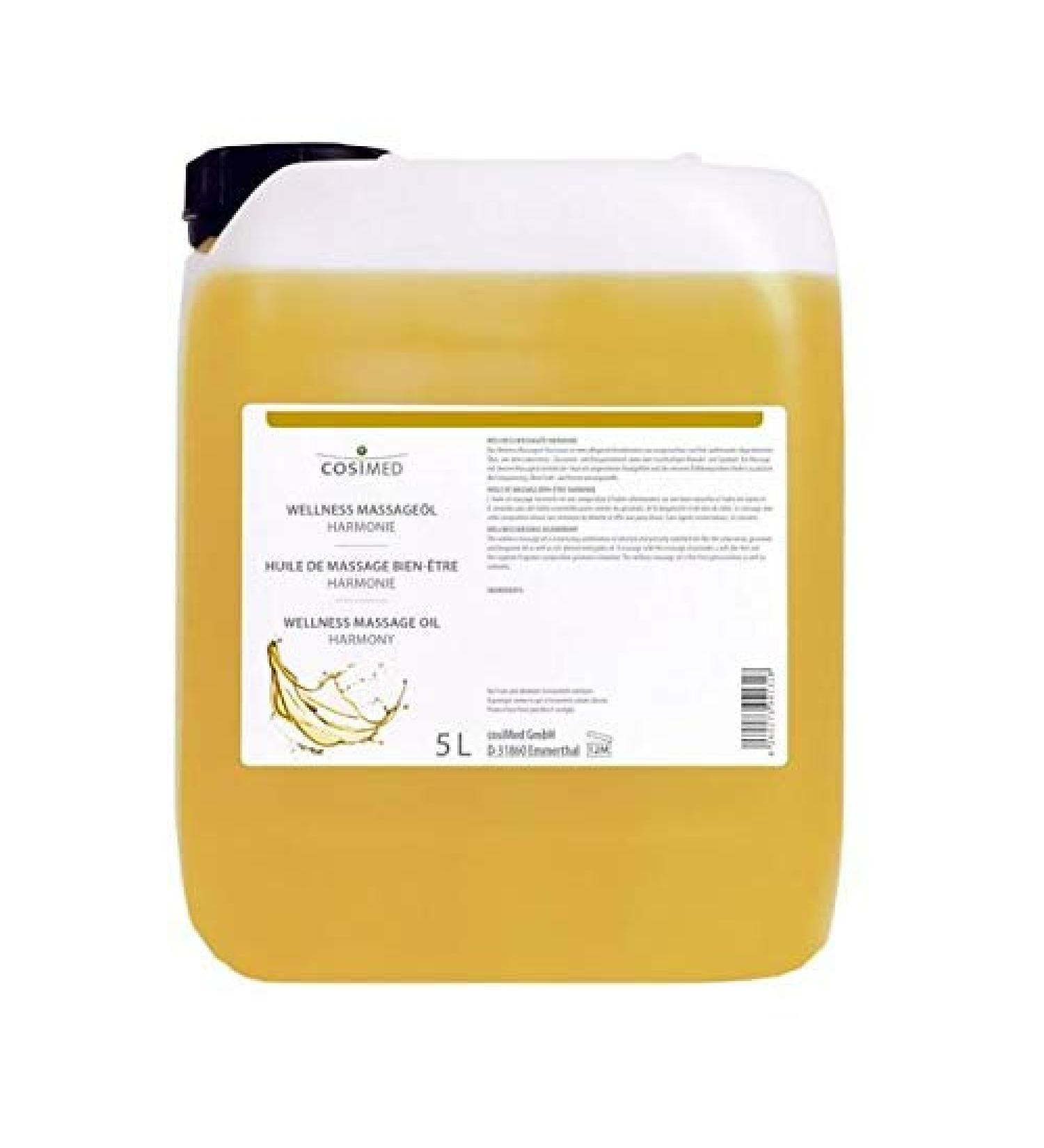 cosiMed massage oil harmony massage oil wellness therapy 5 l