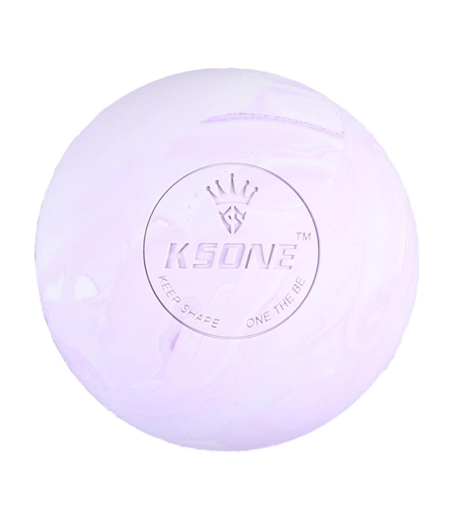 Partykindom Yoga Wellness Tools: Blood Circulation Palm Seed Yoga Chair Yoga Bag Gurt Mini Fascia Ball - Fitness Massager for Seniors | Purple 6.5x6.5cm - Buy Online on GoSupps.com