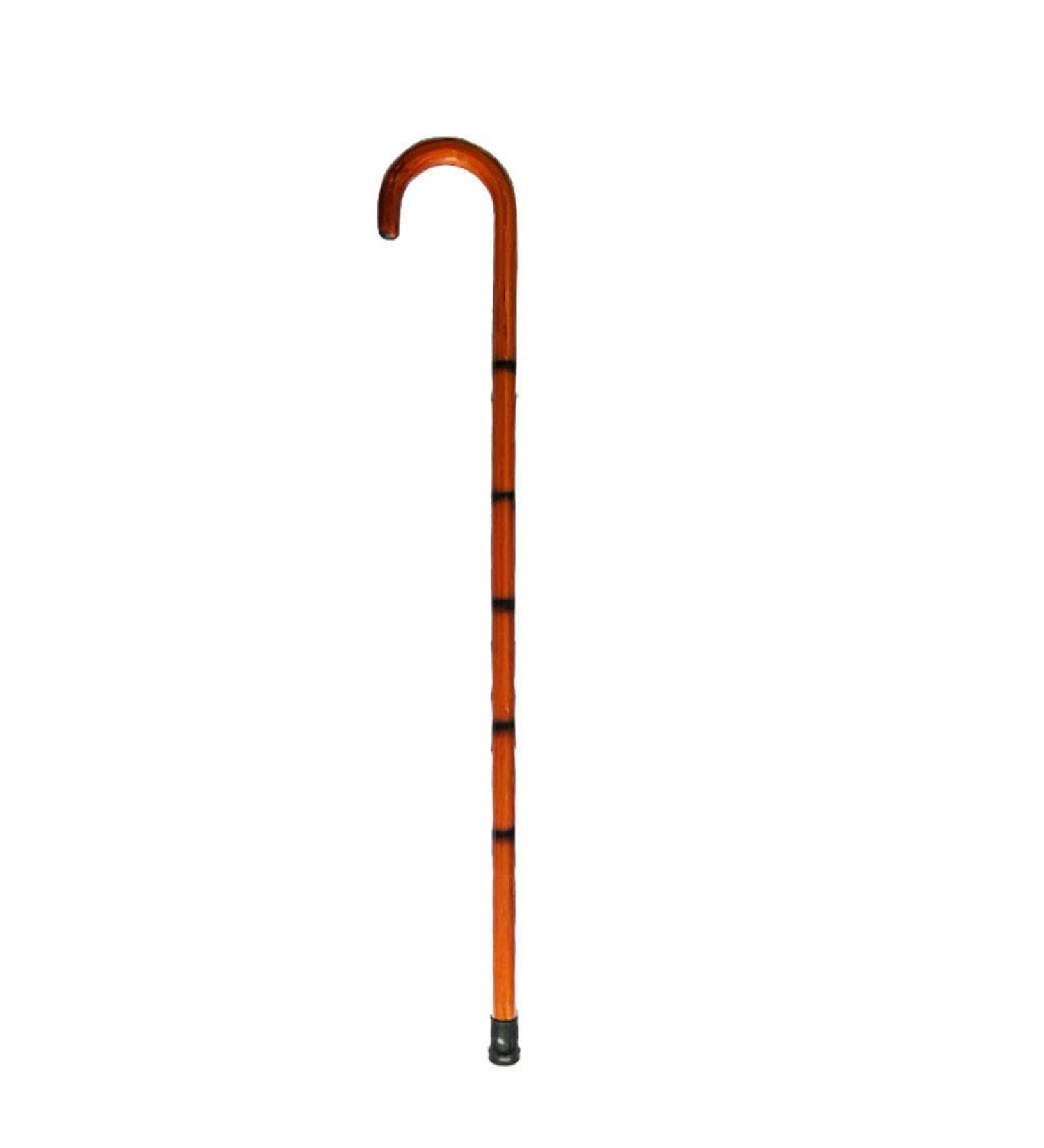 Walking Stick for rollator Wooden Walking Stick Elderly Special Gentleman Walking Cane Single Hand Light Non-Slip Bamboo Crutch Folding crutcheswooden (A) Safehappy