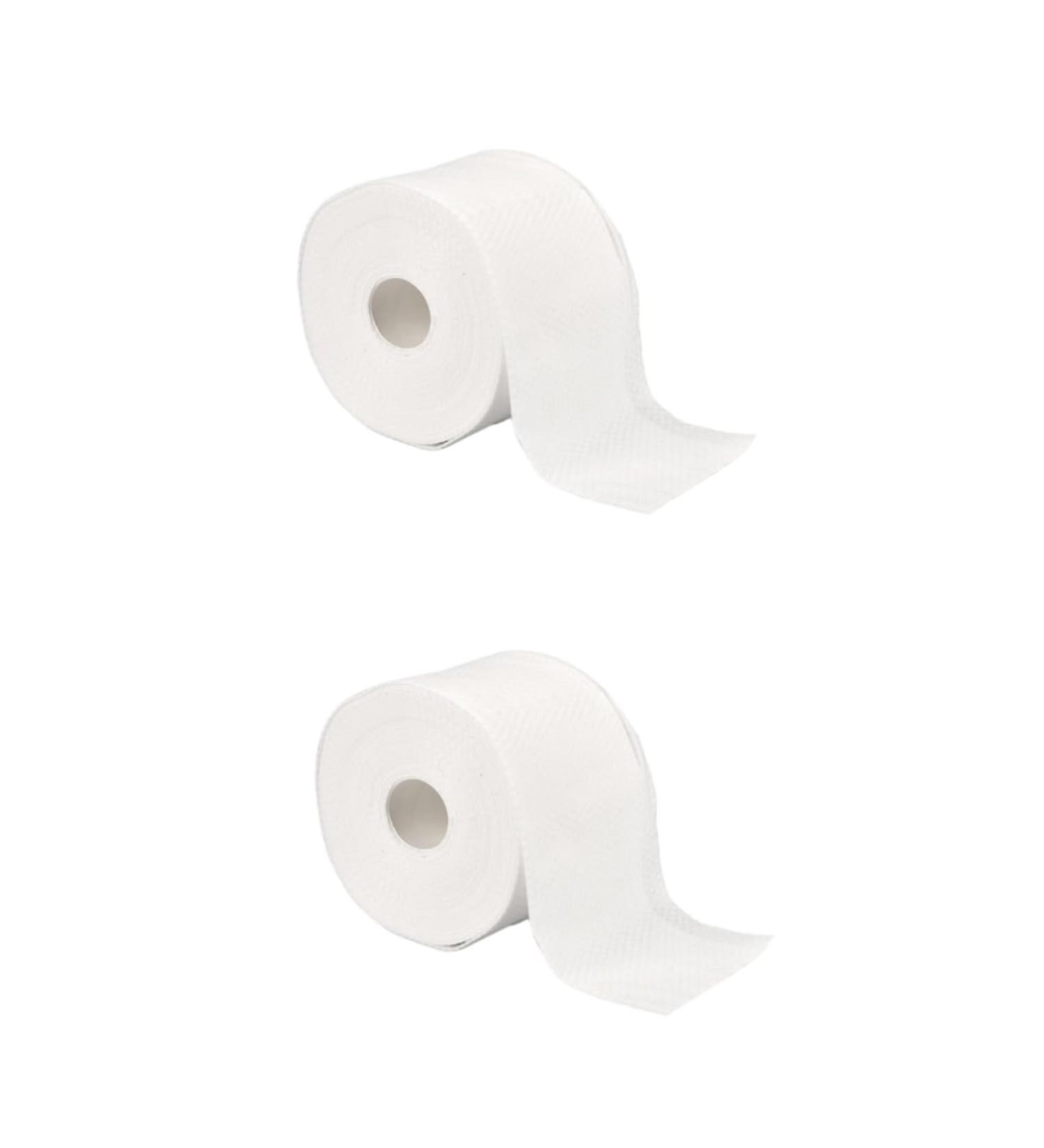 Buy GLEAVI Disposable Cleaning Wipes - 2 Rolls Makeup & Nail Polish Wipes | Double Layer White | International Shipping Available - Buy Online on GoSupps.com