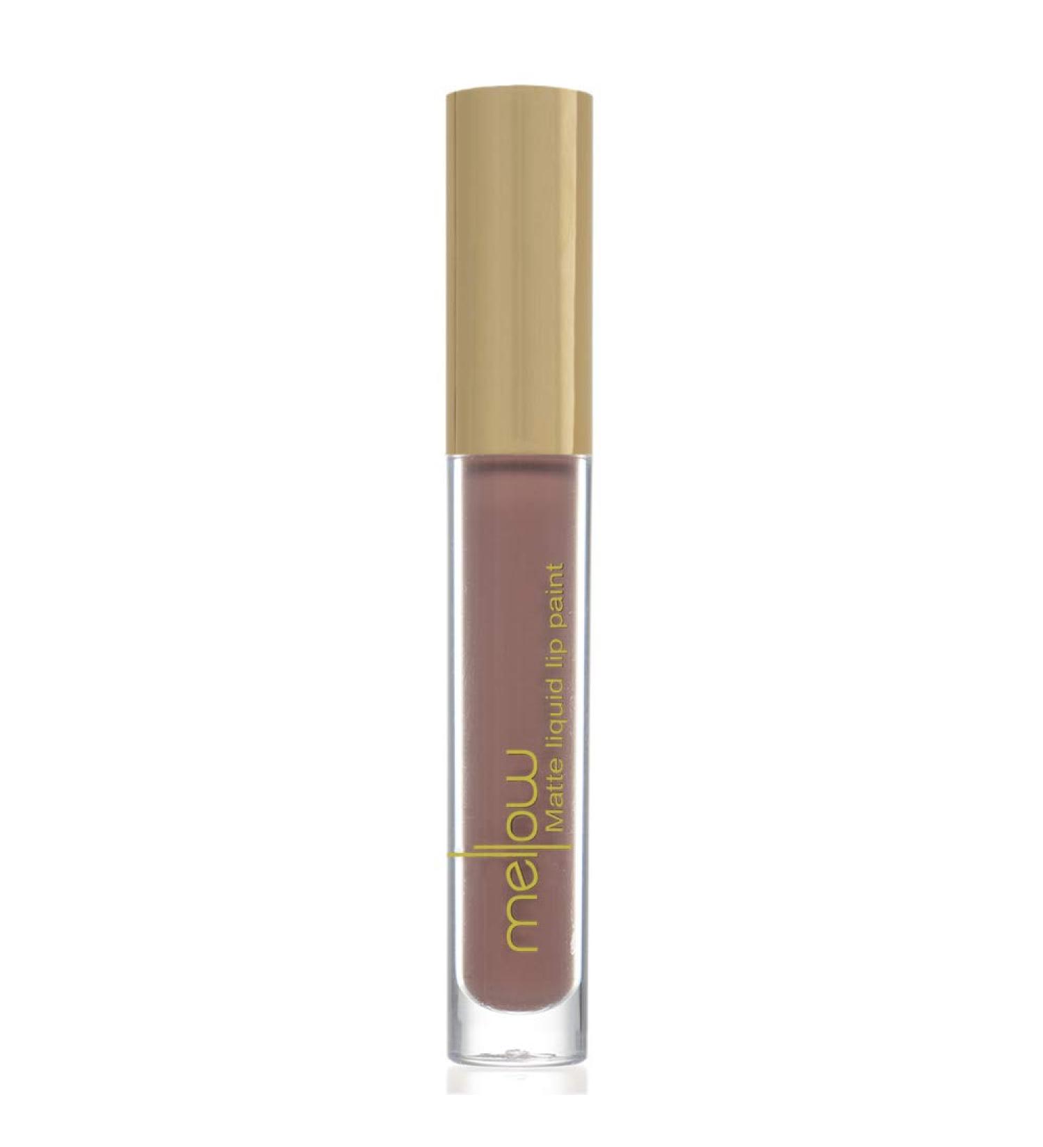 Mellow Liquid Matte Lip Paint Tehran - Highly Pigmented & Smudge Proof Vegan Lip Color - Buy Online on GoSupps.com