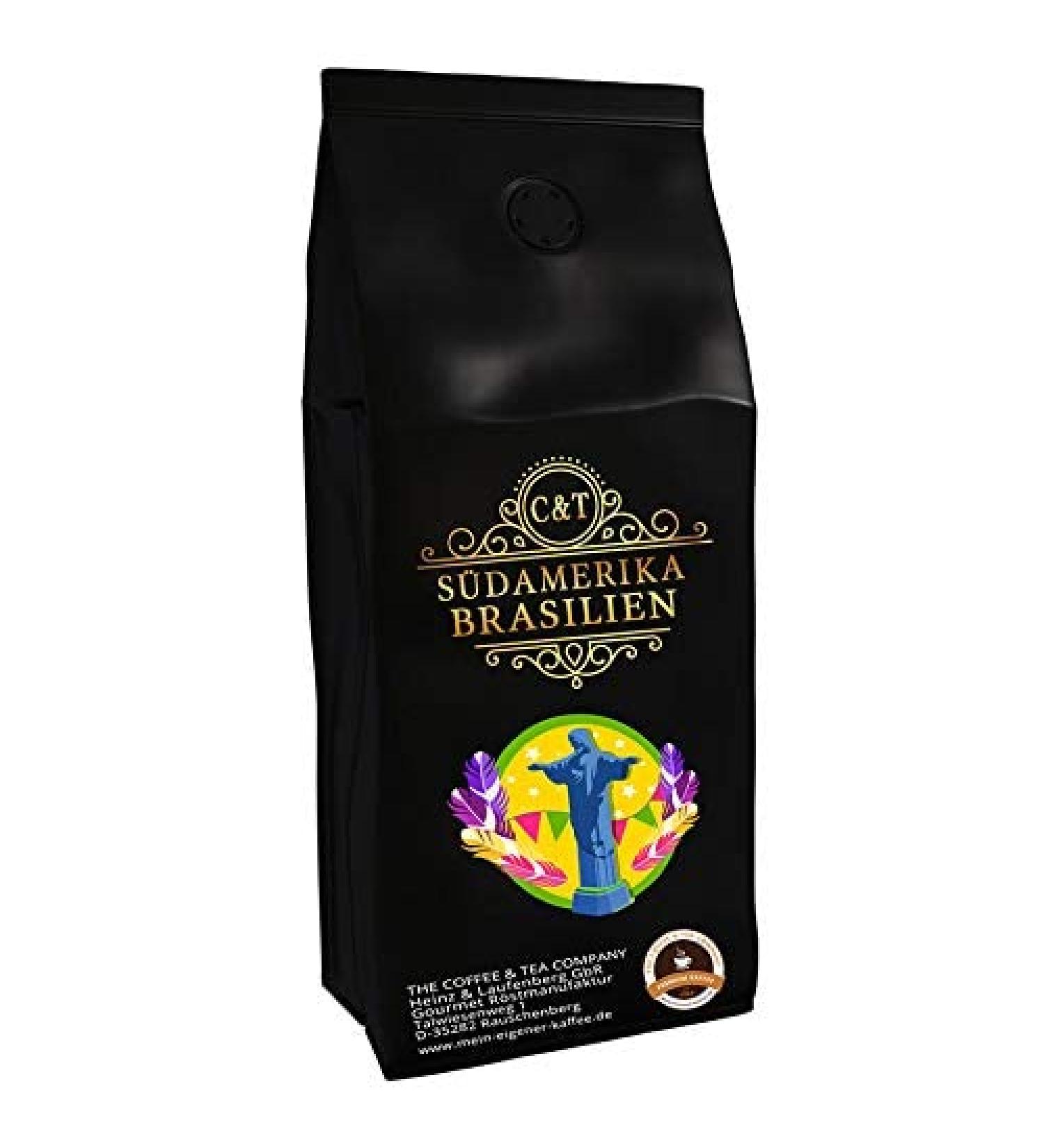 Buy C&T Green Coffee from Brazil - 500g Whole Beans | Mild & Acid-Free | Gourmet Raw Coffee for Roasting | Ideal for Connoisseurs - Buy Online on GoSupps.com
