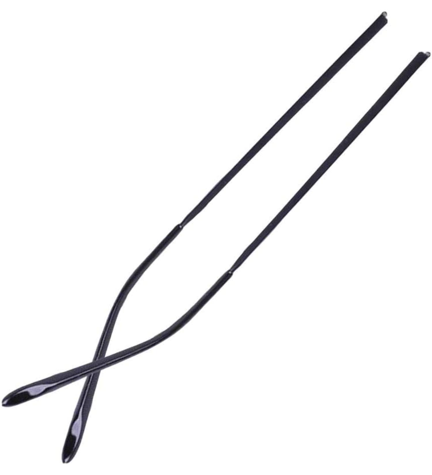 EFARMA Glasses Replacement Arm Leg Glasses Accessories 1 Pair Metal Glasses Temples Glasses Replacement Temples Matte Black