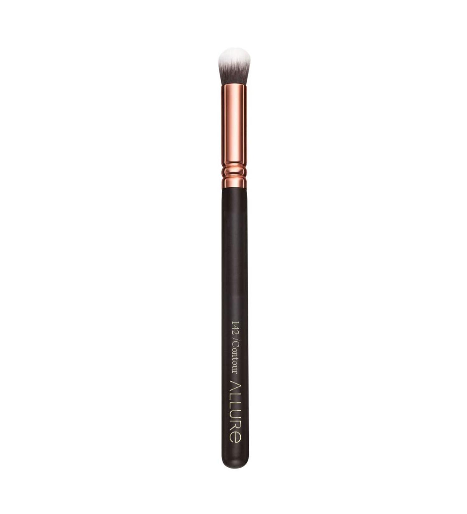Allure Professional Makeup Brushes for Face- Rose Gold - Concealer Buffer