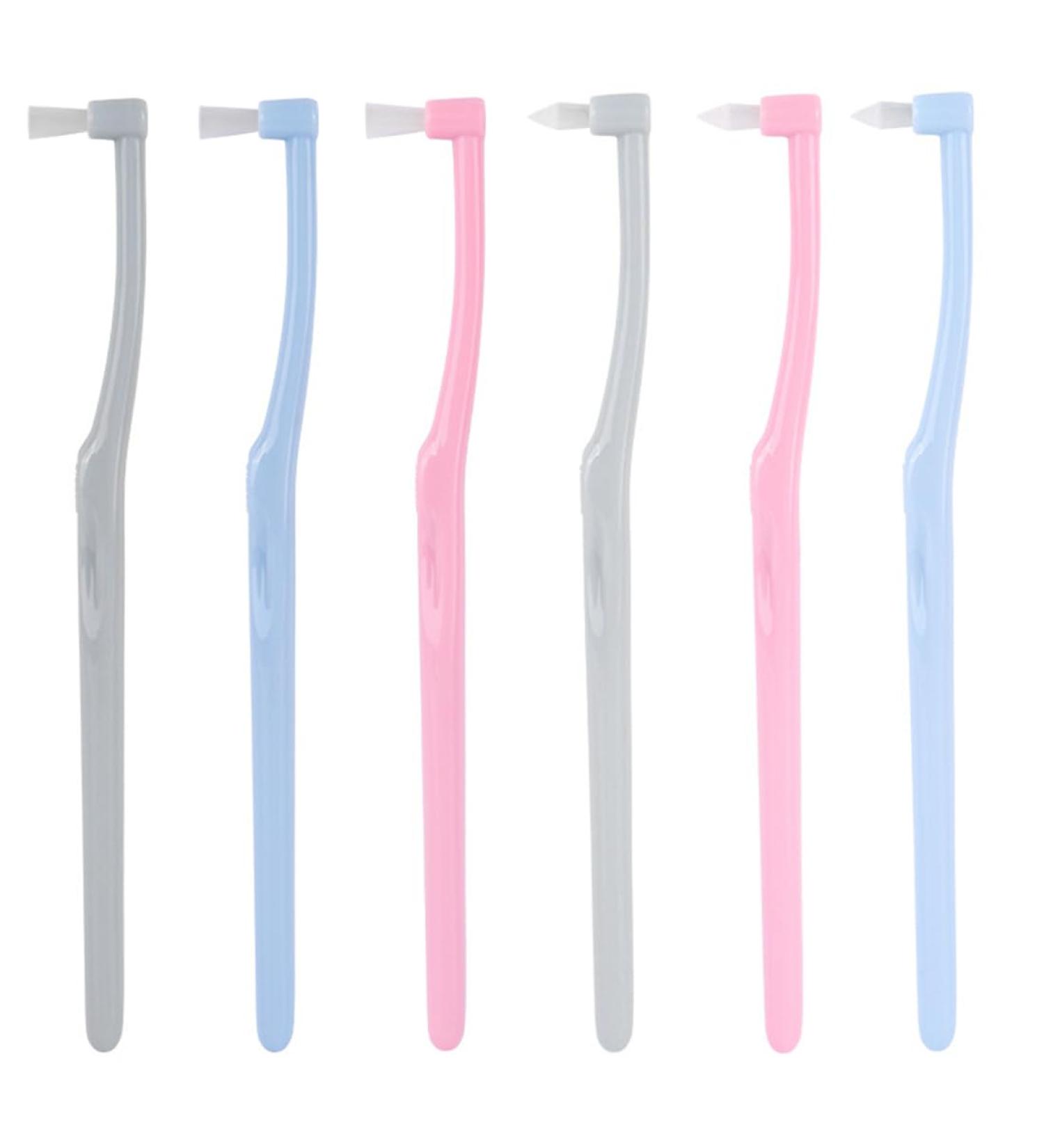 AAED 6-Pack Fragrant Toothbrushes | Soft Slim Manual Brushes for Orthodontic Care - Buy Online on GoSupps.com