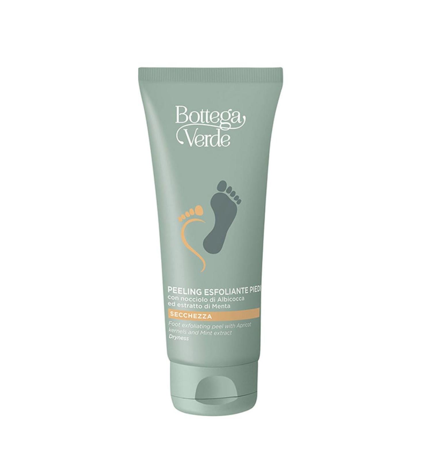Bottega Verde Bottega Verde - Exfoliating Foot Scrub with Apricot Kernel and Mint Extract (100 ml) - Dryness