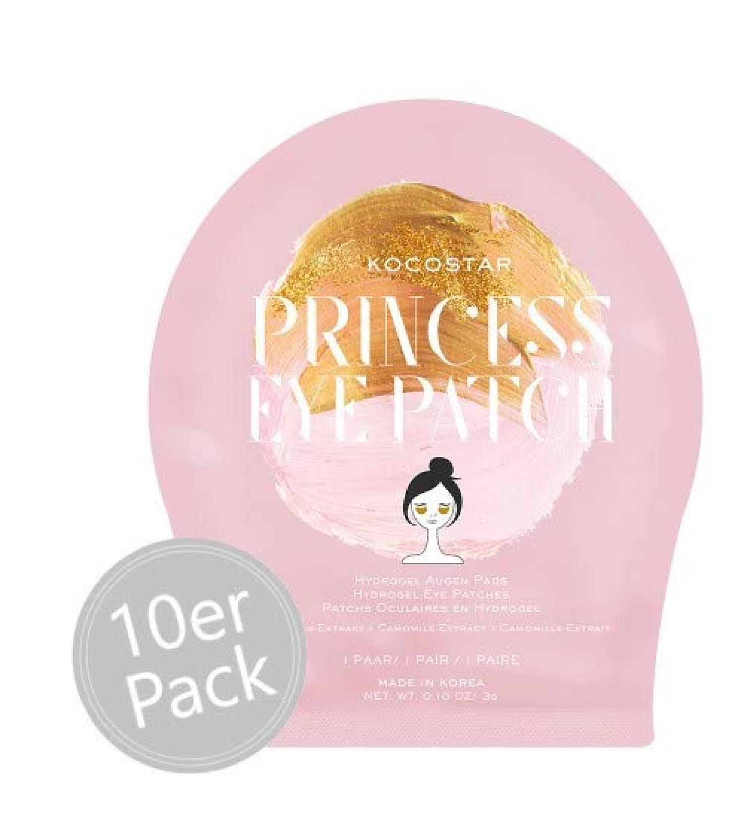 Kocostar Princess Eye Patch Single Pack of 10 Against frequently stressed & dry skin areas
