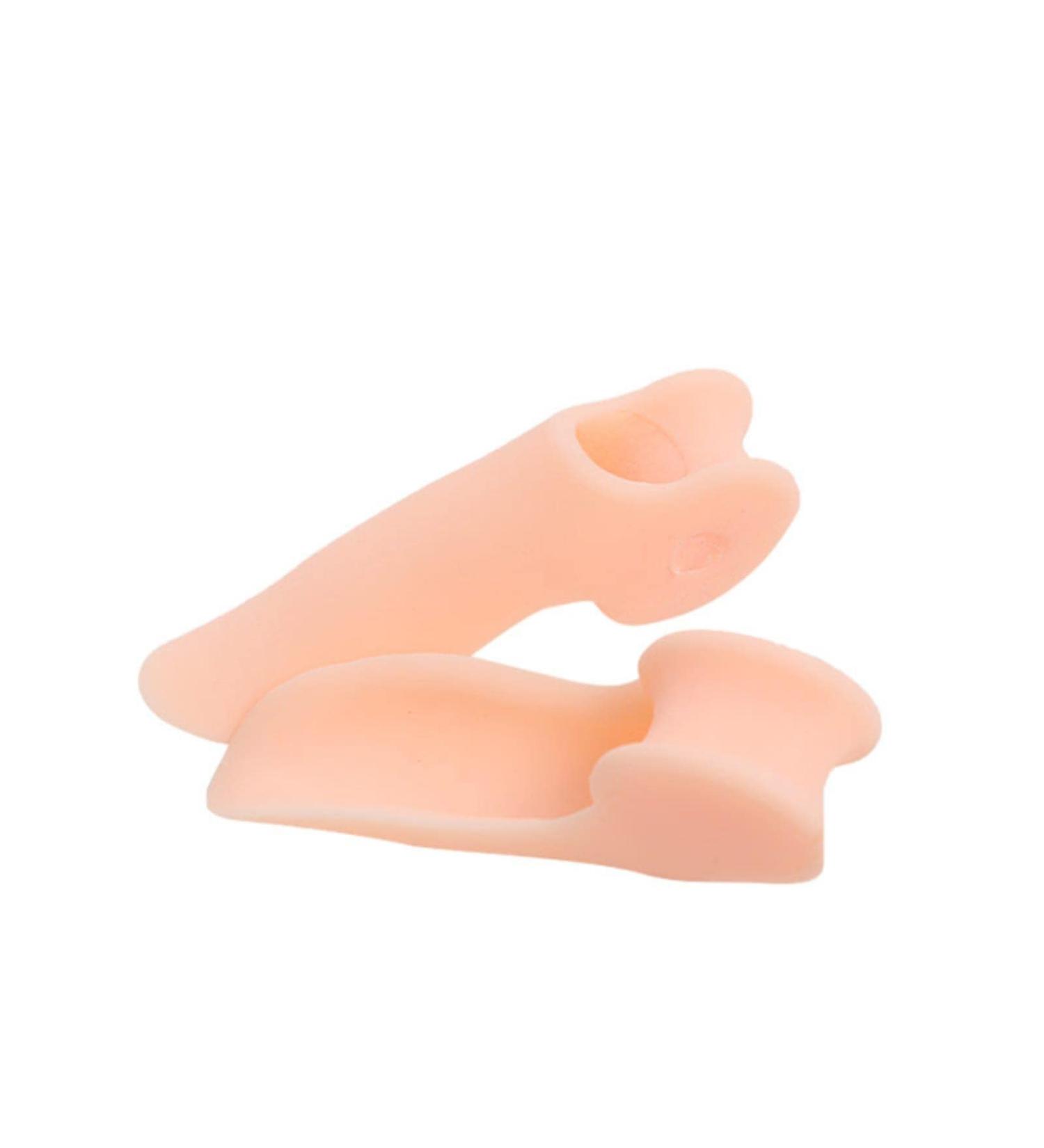 HAOSEM 2Pcs Gel Tailor's Bunion Corrector Pad - Bunionette Straightener & Pinky Toe Protector for Pain Relief - Ideal Spacer for Comfort - Buy Online on GoSupps.com