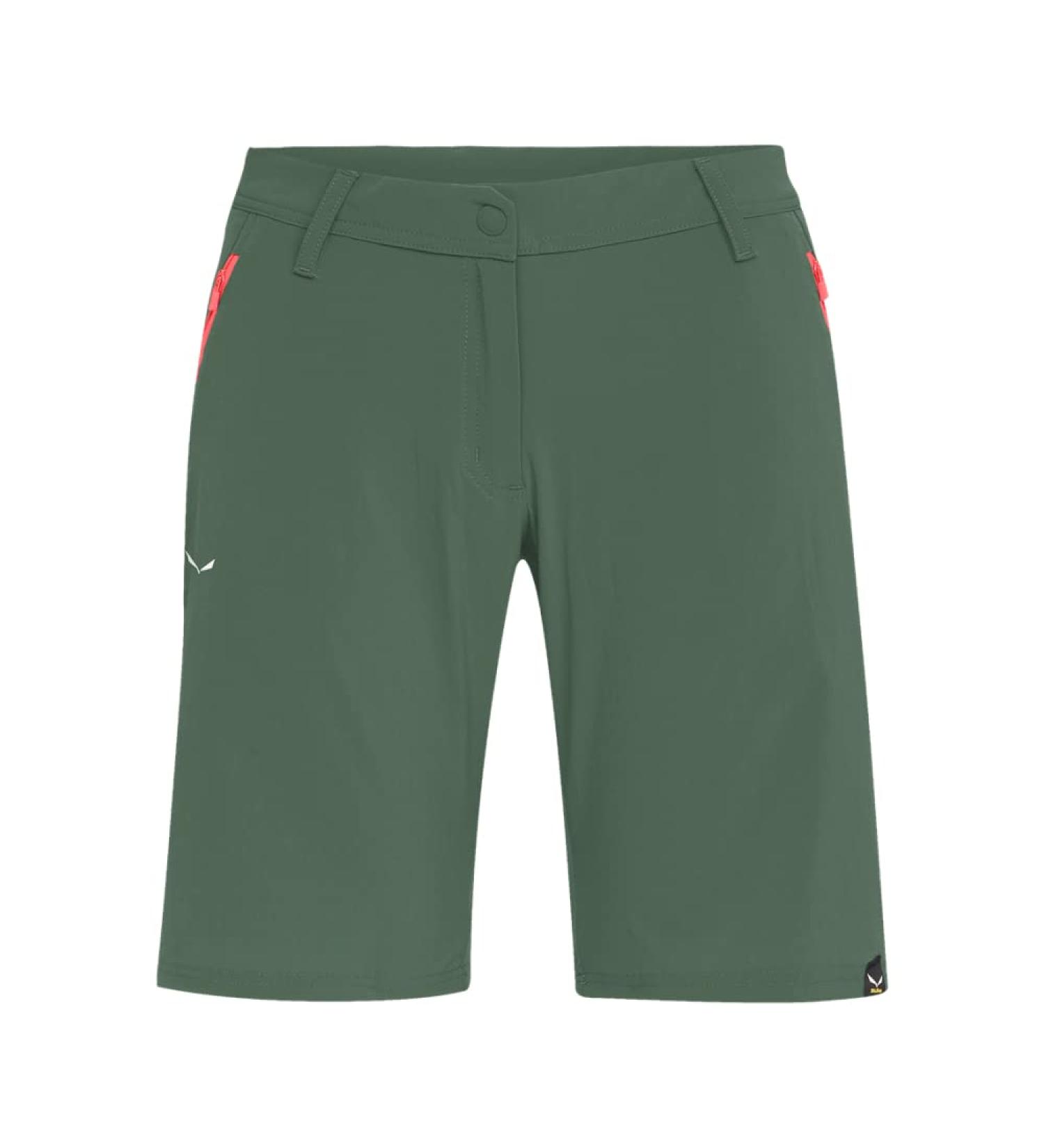 Salewa Women's Talvena DST W Shorts 34 - Green | Premium Outdoor & Hiking Shorts for Women - Buy Online on GoSupps.com