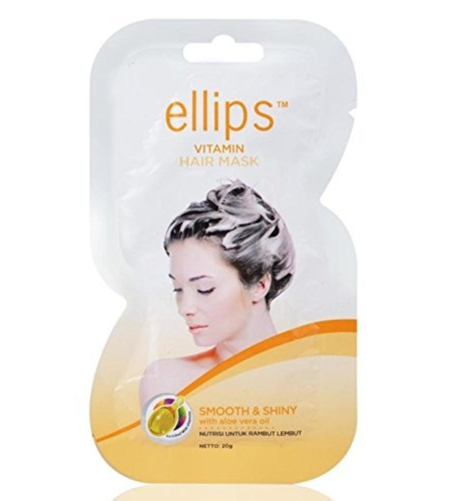 Ellips Masque capillaire - Doux et brillant 20 grammes (lot de 10)