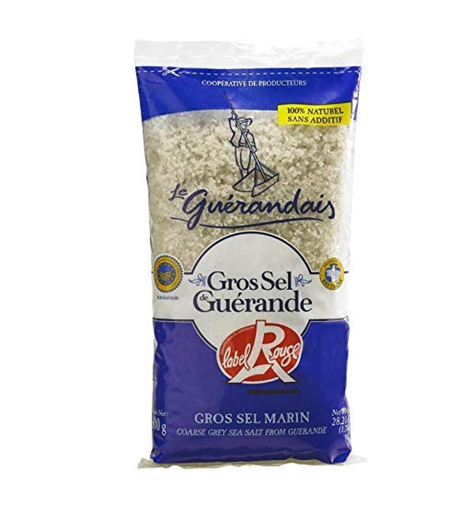 LE GUERANDAIS - Gros Sel Label Rouge 800G - Lot De 2 - meilleure offre