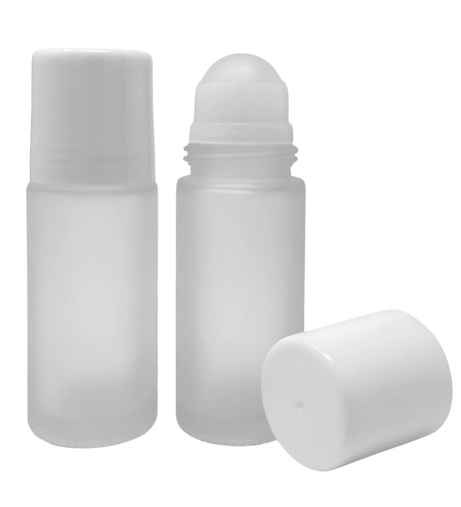 Essenciales Refillable Roll-on Packaging - 50ml Leak-proof Glass Bottles | Easy Application & Removal - Buy Online on GoSupps.com
