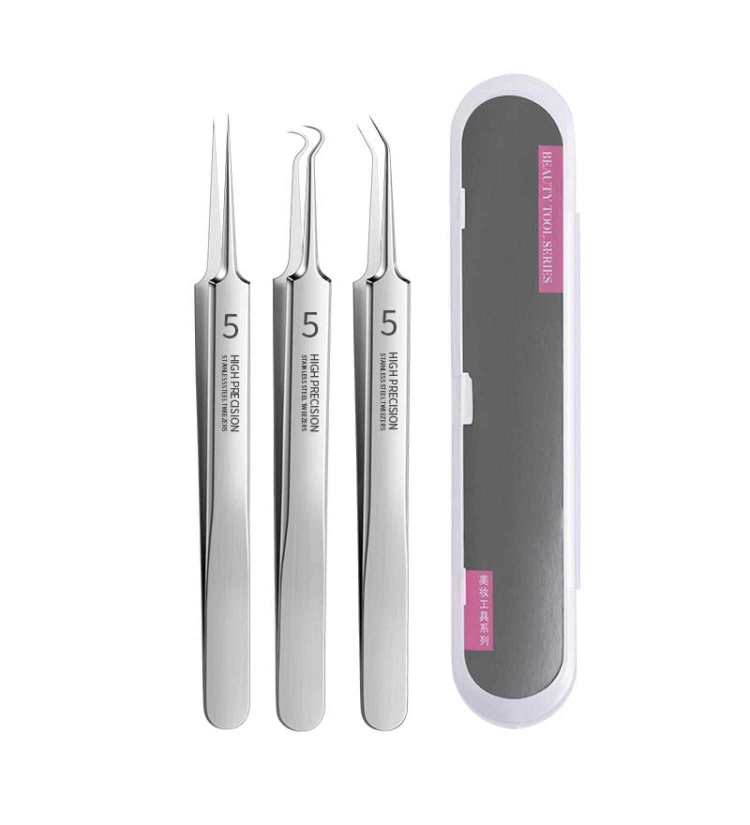 Professional Blackhead Remover Extractor Kit - Acne & Whitehead Removal Tool - Buy Online on GoSupps.com