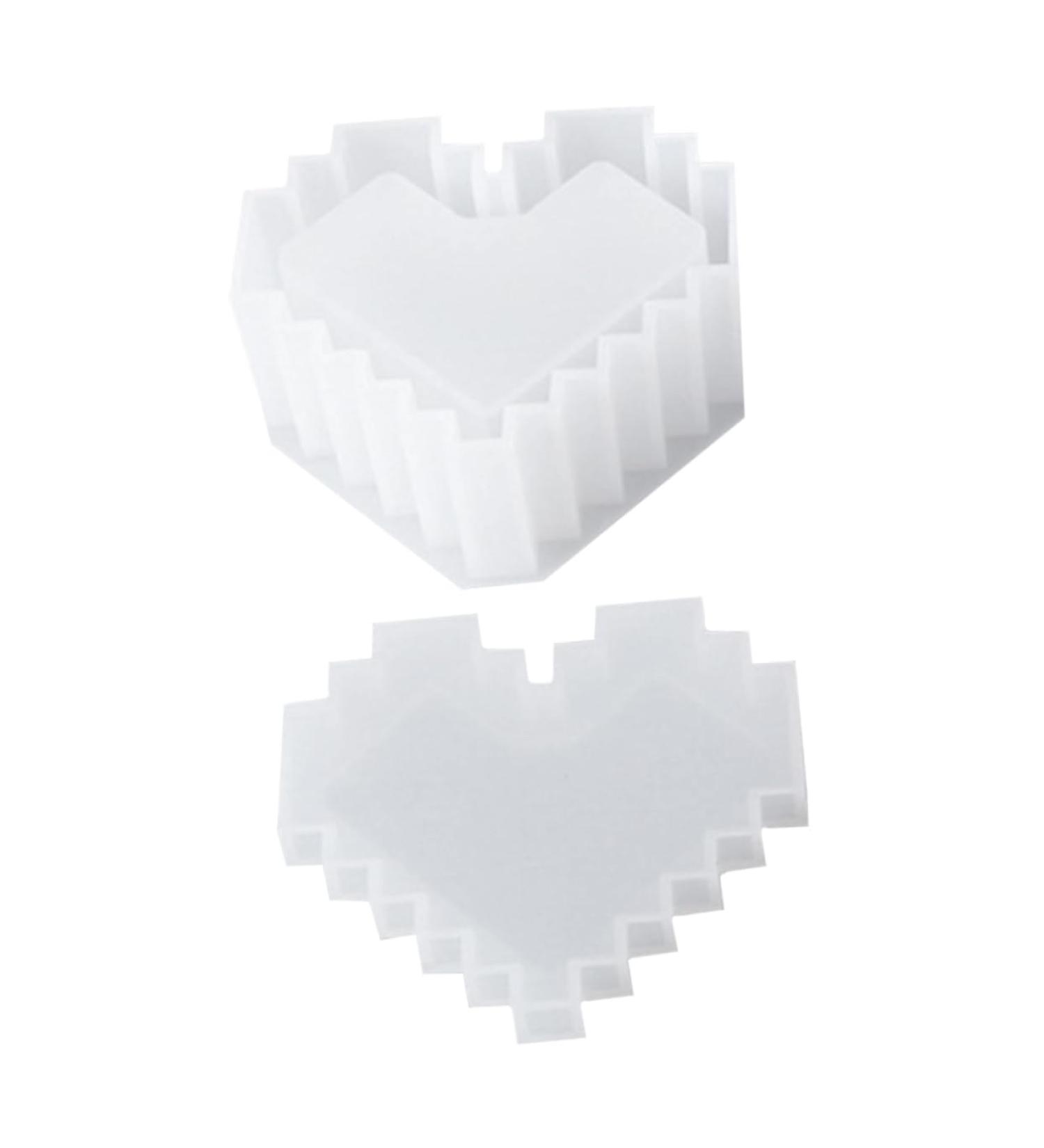 COHEALI 2 Sets Storage Box Mold Silicone Molds Epoxy Silicone Diy Crystal Epoxy Mold Accessories Crafts Whitex2pcs 9.6X8.9CMx2pcs - Buy Online on GoSupps.com