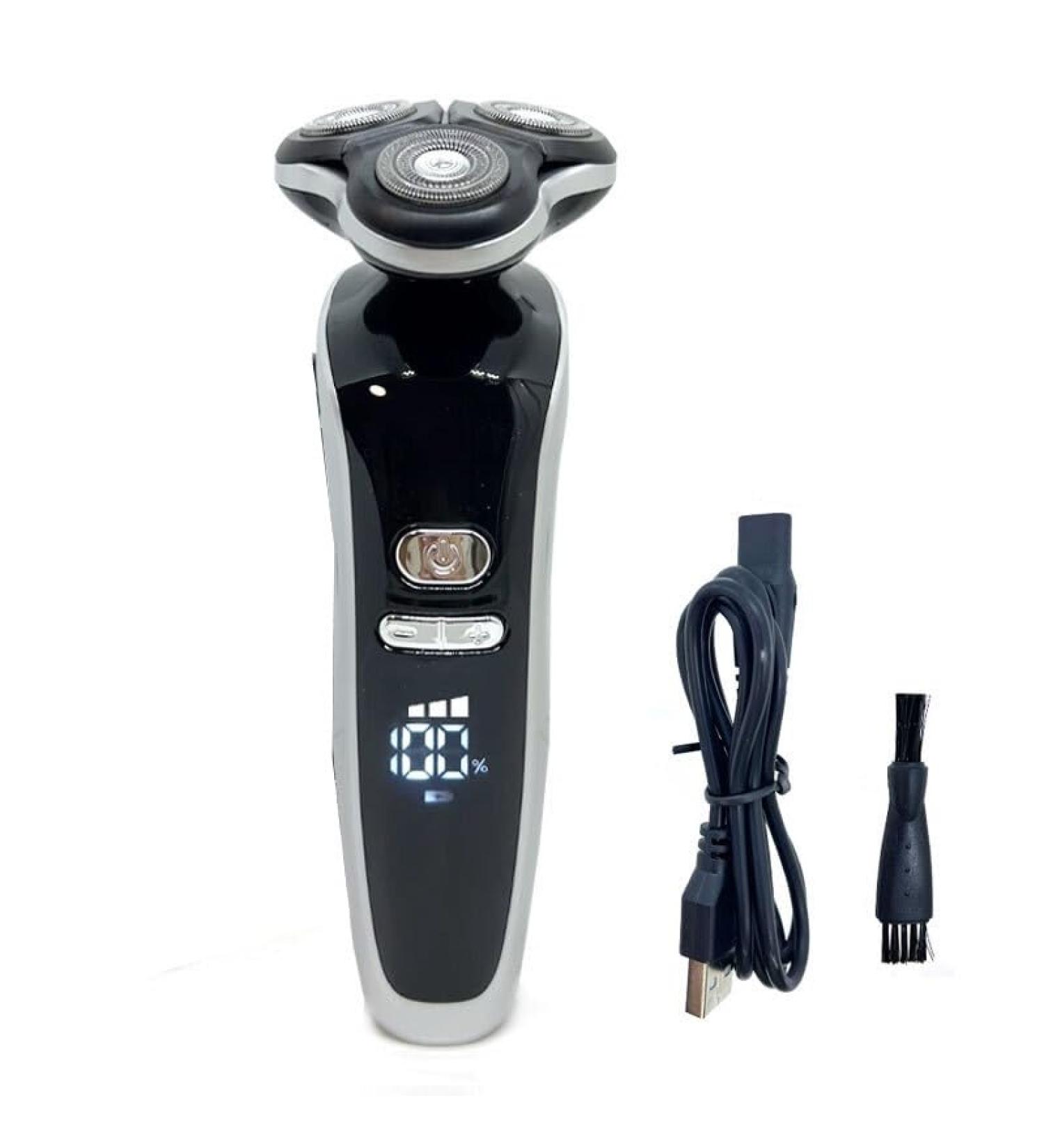 Head Shaver for Men - 4D Electric Shaver & Beard Trimmer | USB Rechargeable Hair Cutter - Professional Adult Razor - Buy Online on GoSupps.com