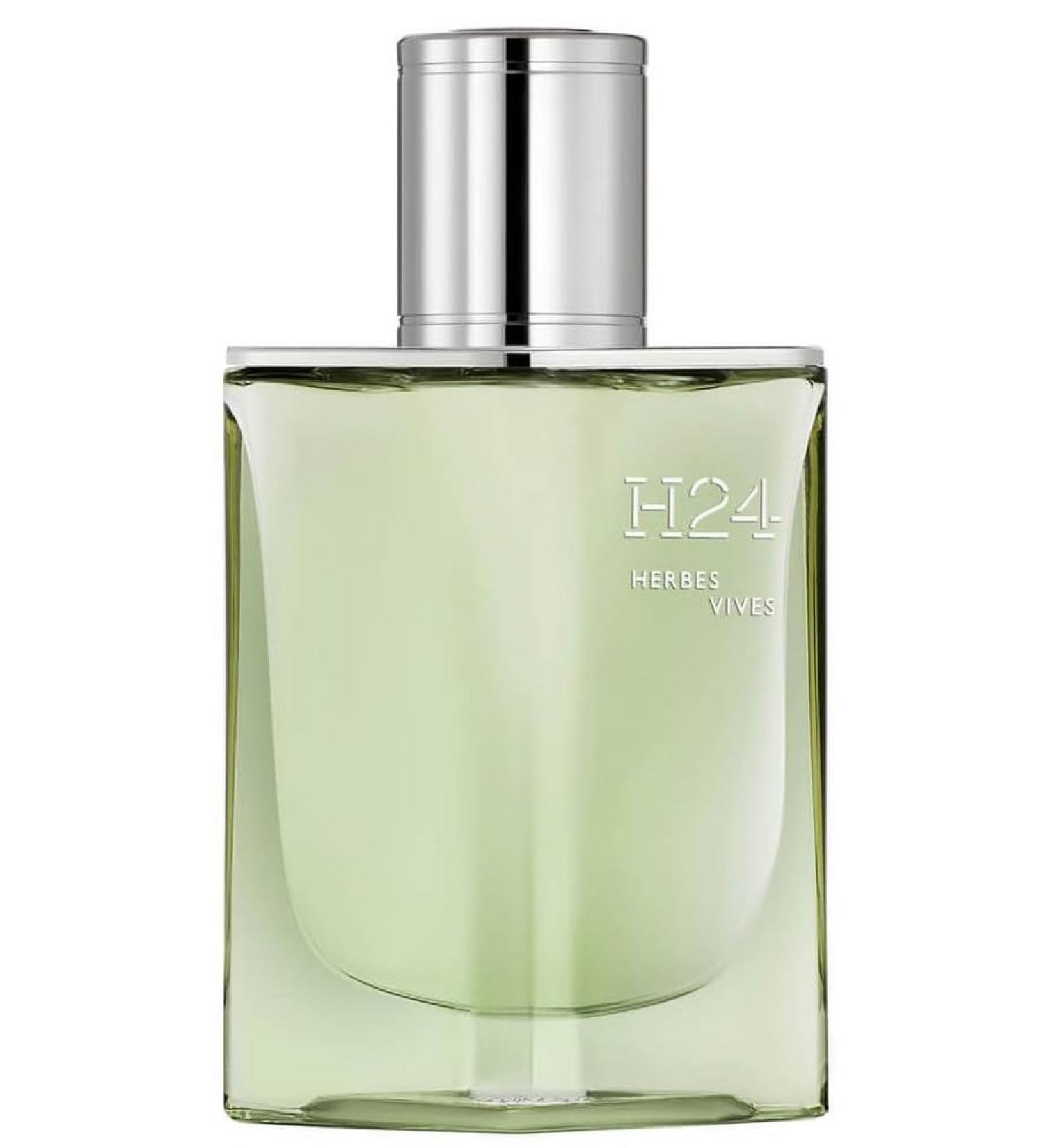 Hermes H24 Herbes Vives Eau De Parfum Rechargeable Spray for Men 1.6 Ounce H24 Herbes Vives 1.6 Ounce (Pack of 1) - Buy Online on GoSupps.com