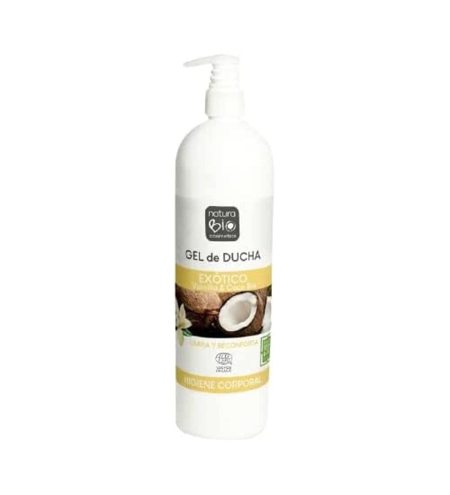 Organic Exotic Vanilla & Coconut Shower Gel 740 ml