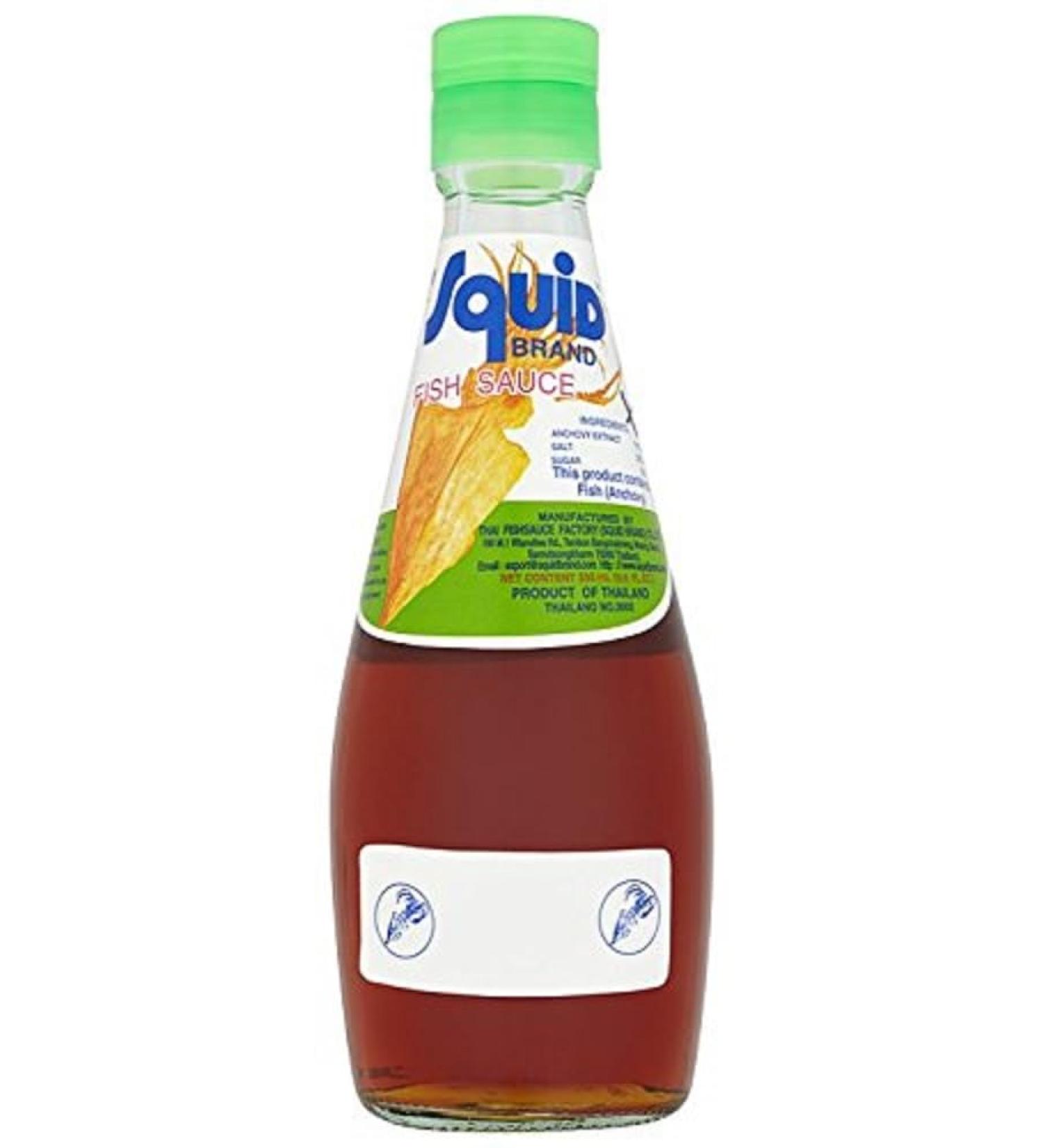 Squid Fish Sauce Thai sauce for seasoning and refining 4 x 300 ml