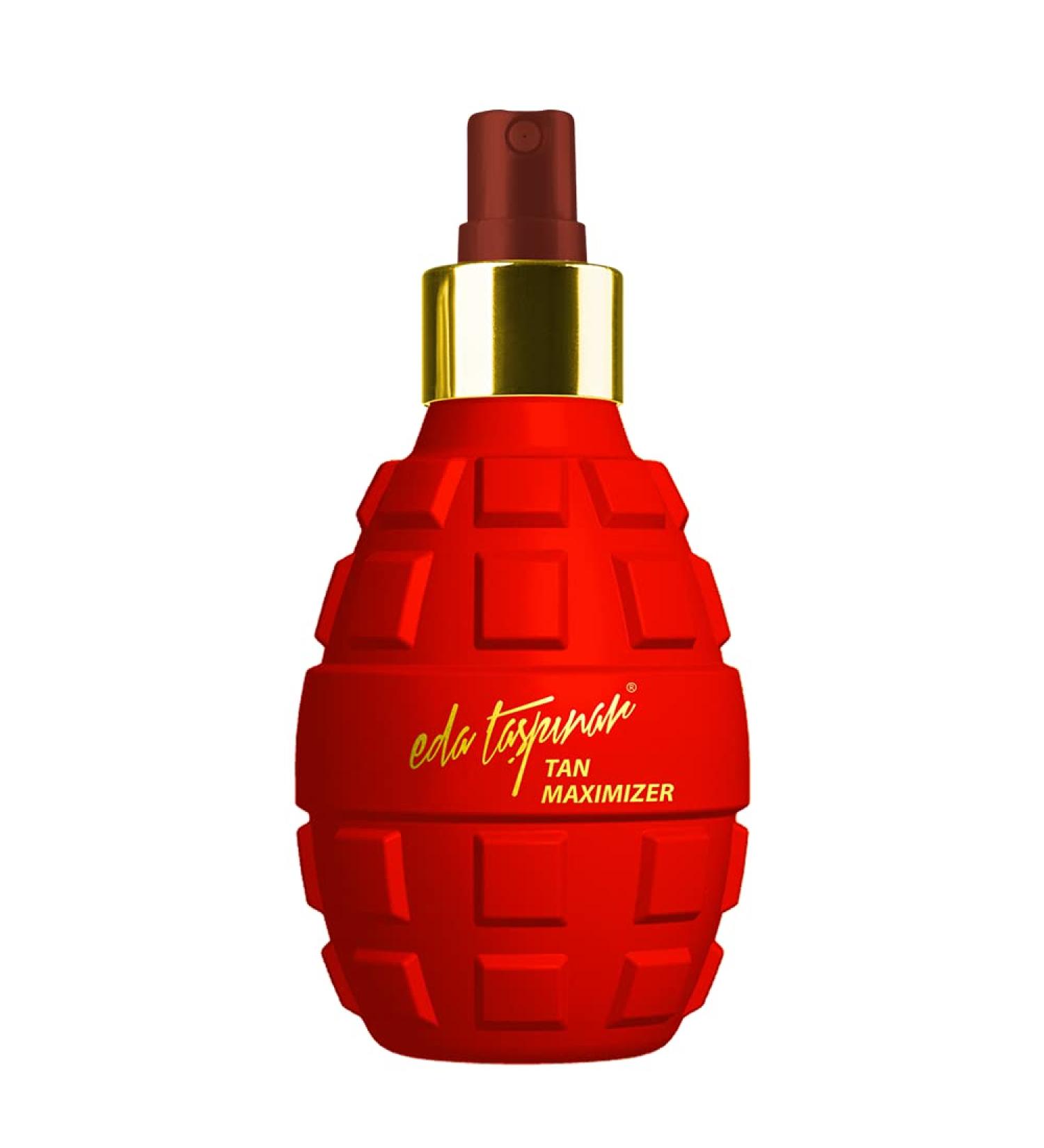 Eda Taspinar Tan Maximizer Bronzing Bomb, Limited Edition, More Than 1 Month Sunless Tan Extender Lotion Spray- Darker, Long Lasting, All Eyes On You! (200 ml/6.8 fl oz) 1 Pack - Buy Online on GoSupps.com