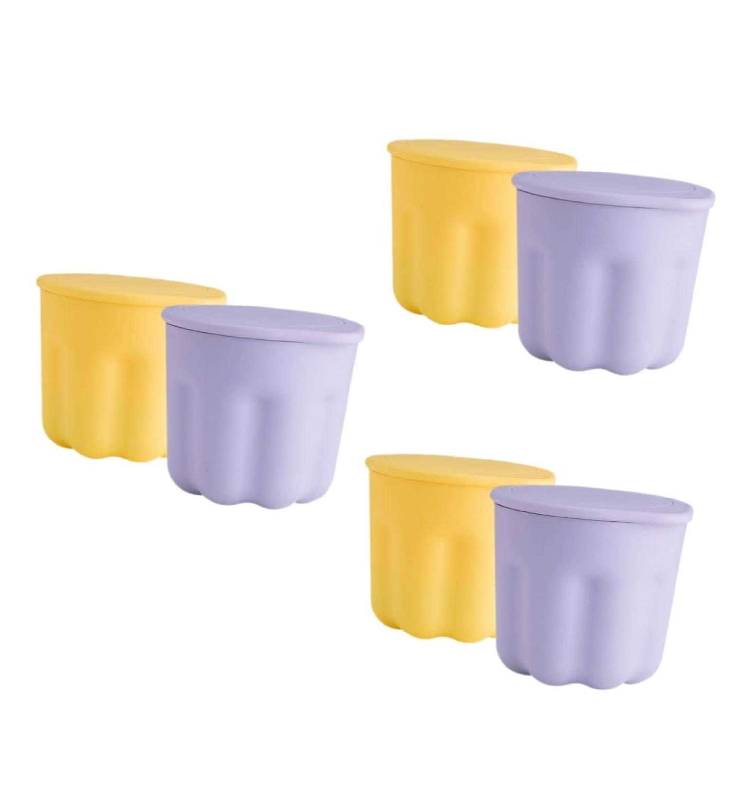 ULTECHNOVO 6 Sets Makeup Brush Cleaner Kit - Portable Washing Bowls & Scrubbing Mat for Enhanced Cleaning | Beauty & Cosmetic Essentials - Buy Online on GoSupps.com