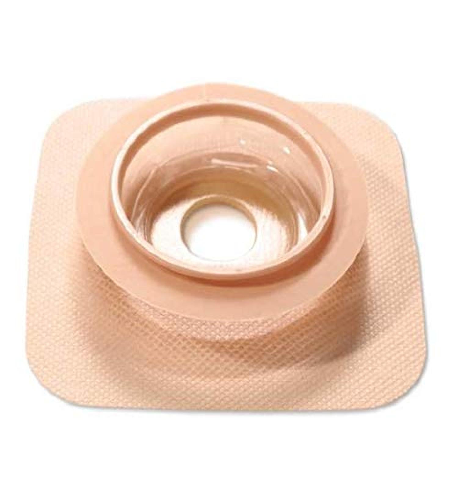 Natura Moldable Stomahesive Skin Barrier Accordian Flange 2-1/4" (57mm) with Hydrocolloid Flexible Collar