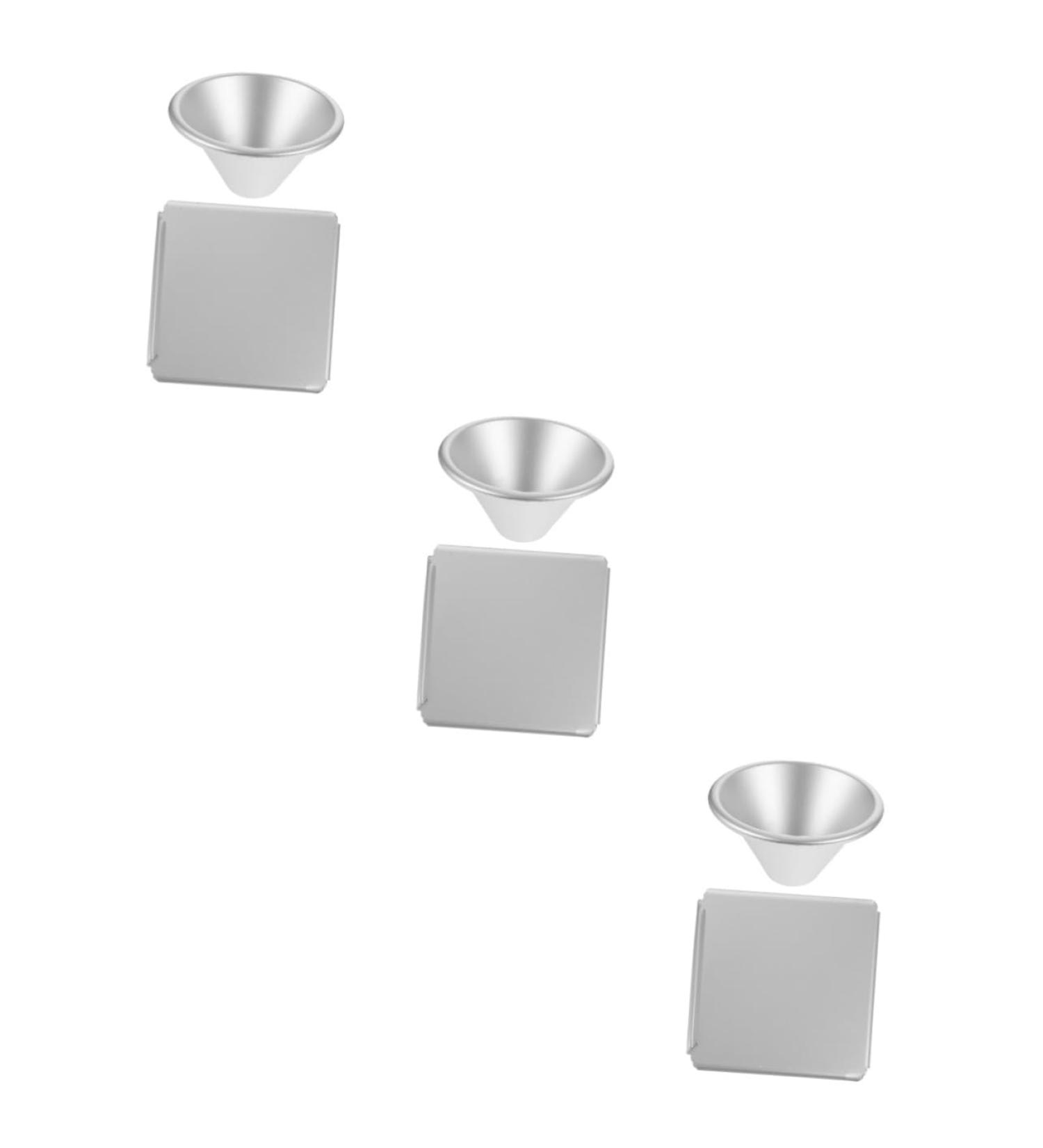 OUNONA 3pcs Mold Round Cake Pan Dessert Pans Chesecake Pans Princess Cake Pan Aluminum Cake Pans Chocolate Pan Decorative Trays Mini Baking Pans Nonstick Cake Cup Aluminum Alloy Egg Tart 12X12X6.4CMx3pcs Silverx3pcs - Buy Online on GoSupps.com