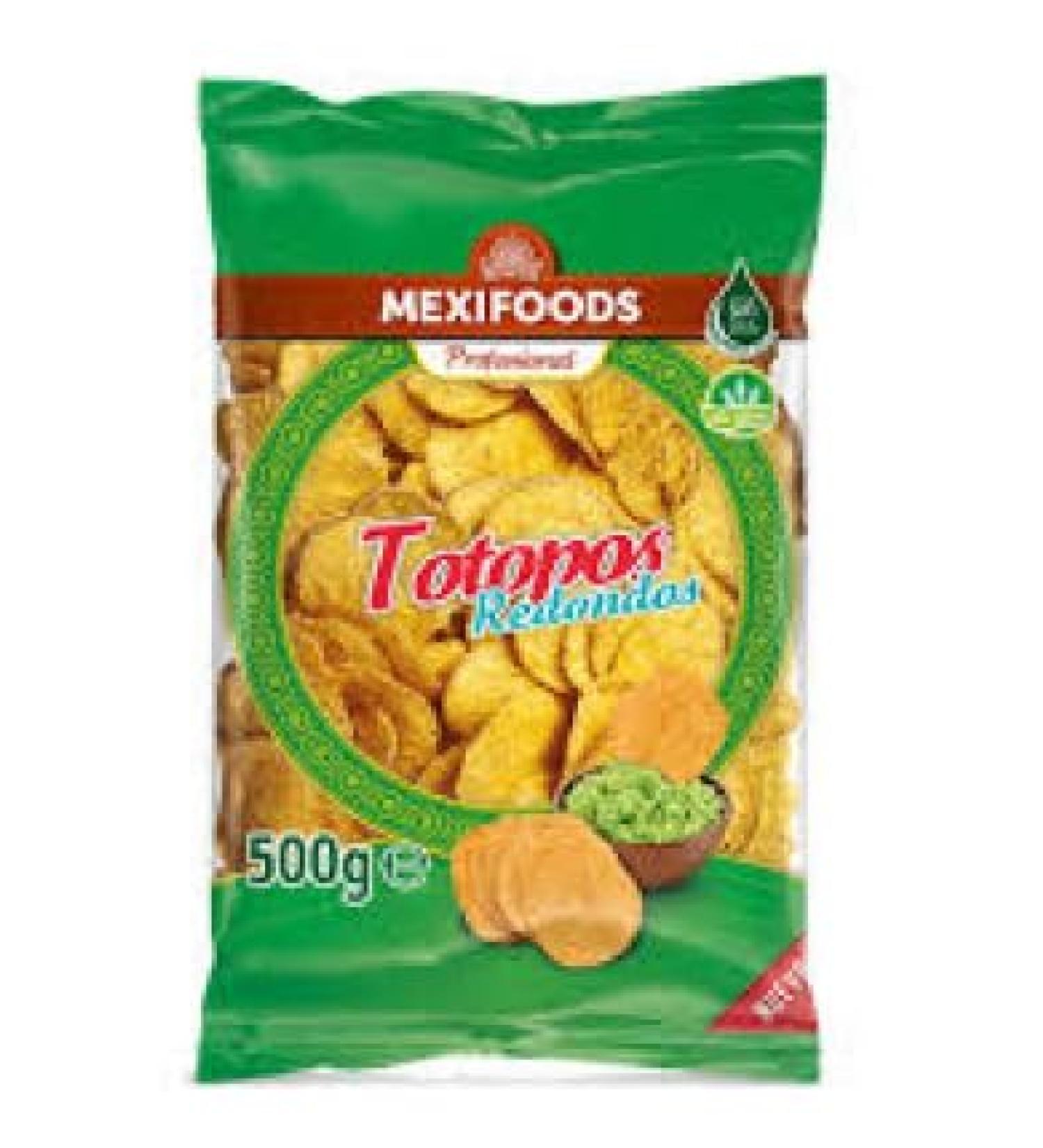 Nacho Mexifoods Totopo Round 500g