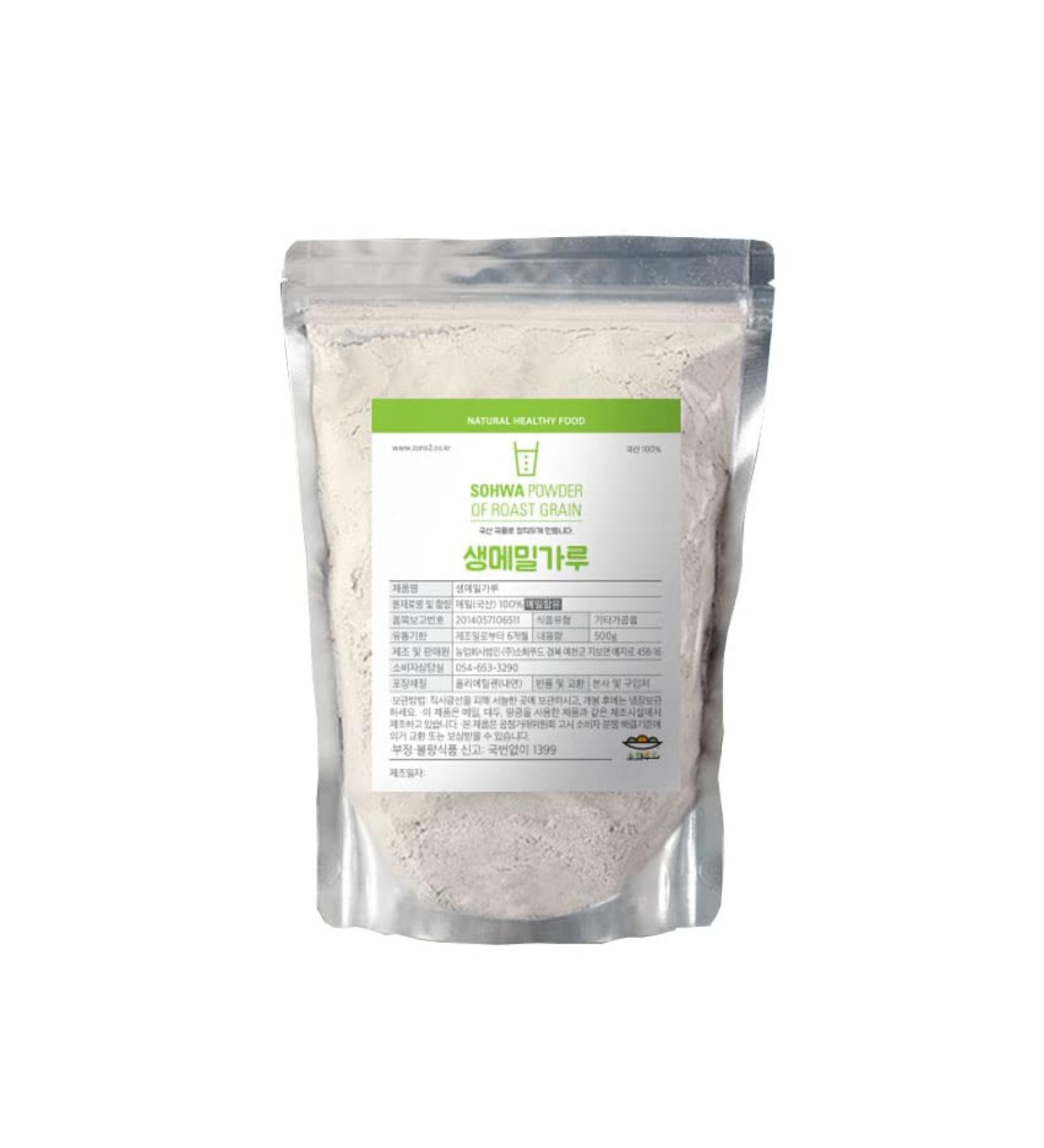 Sohwa Korean Buckwheat Pancake Flour 500g | Premium Memil Garu from Korea - Buy Online on GoSupps.com