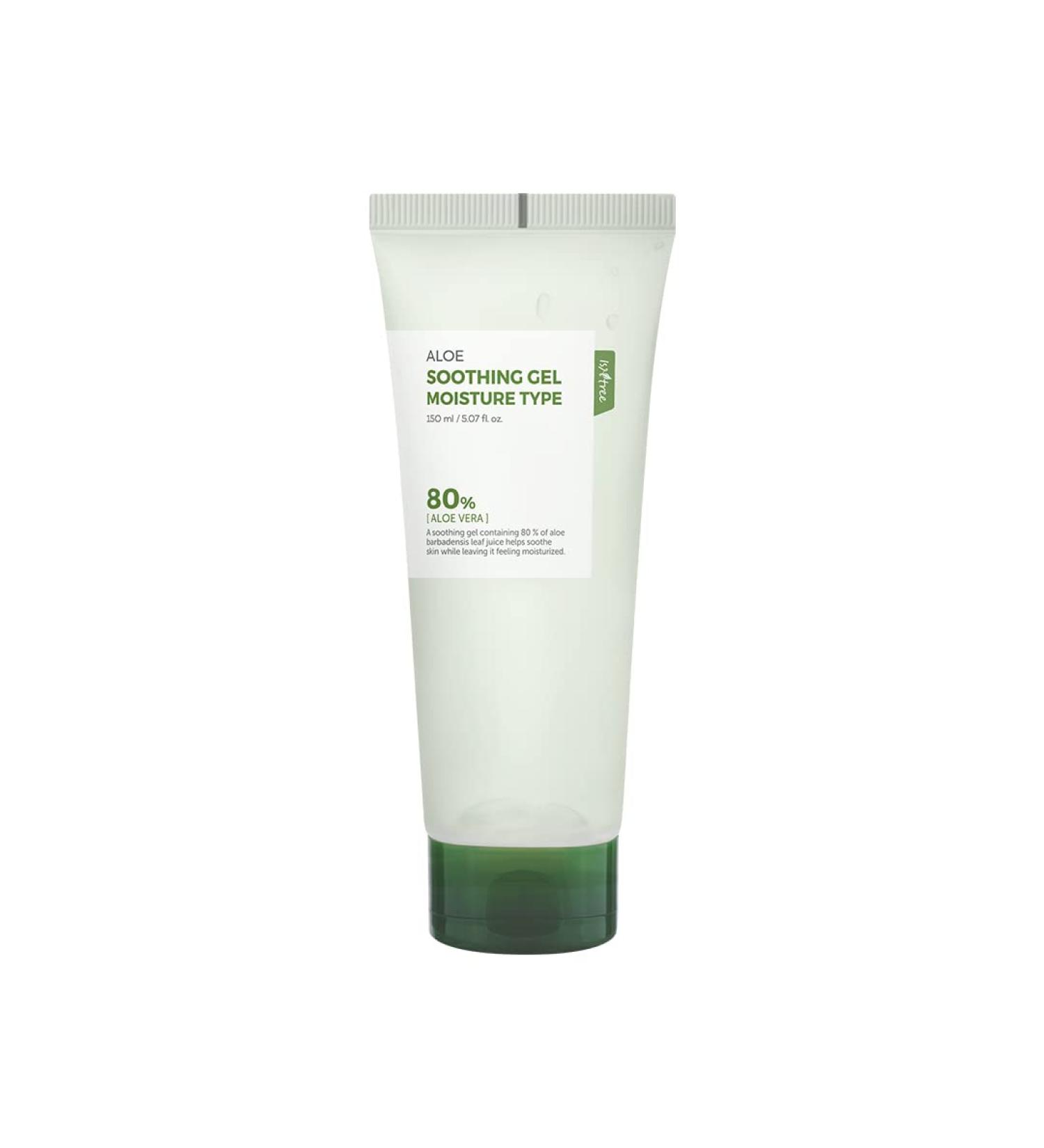 Isntree Aloe Soothing Gel 80% Aloe Vera | 5.07 fl oz (150 ml) - Hydrating Skin Relief - Buy Online on GoSupps.com