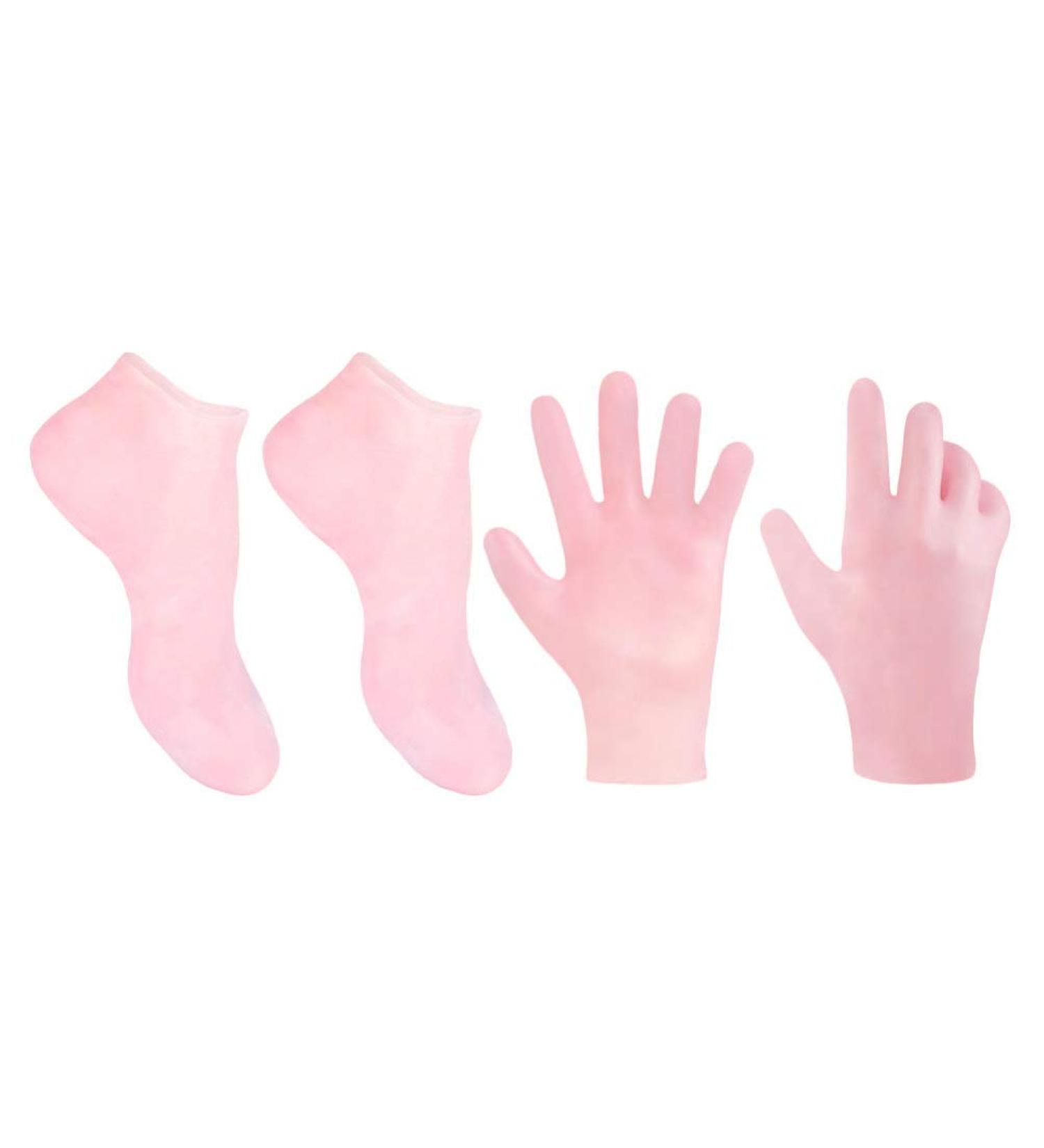 COHEALI 1 Set Hydrating Sock Gloves Moisturizing Gloves Foot Care Socks Dry Feet Moisturizing Socks and Gloves Cracked Foot Socks Moisturizing Hand Gloves Callus Remover Socks - Buy Online on GoSupps.com