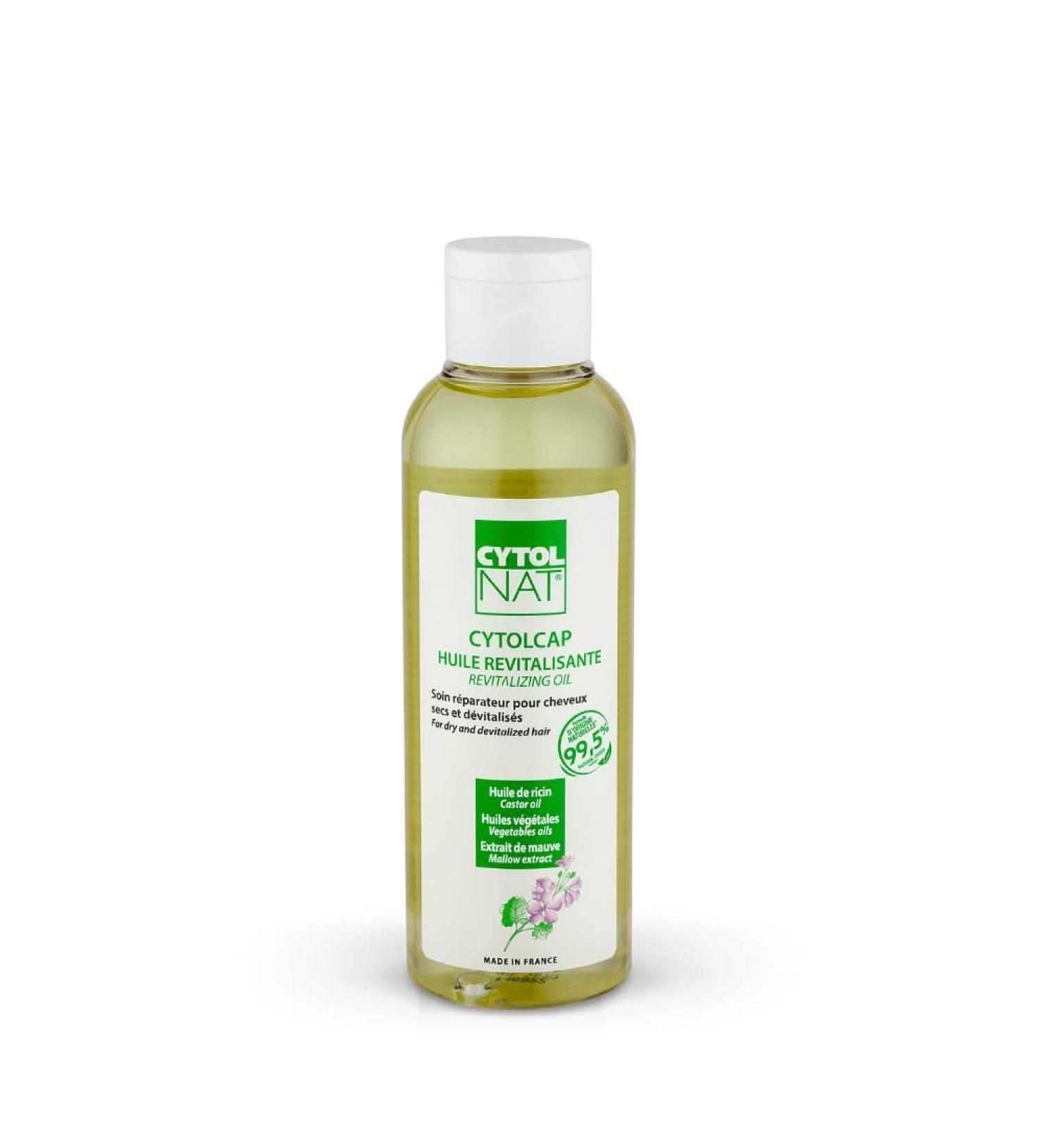 Cytolcap Revitalizing Oil - Care for Dry and Devitalized Hair - Repairs and Promotes Hair Regrowth Treats Dry Hair Problems - Before Shampoo - 150 ml -Cytolnat - Buy Online on GoSupps.com