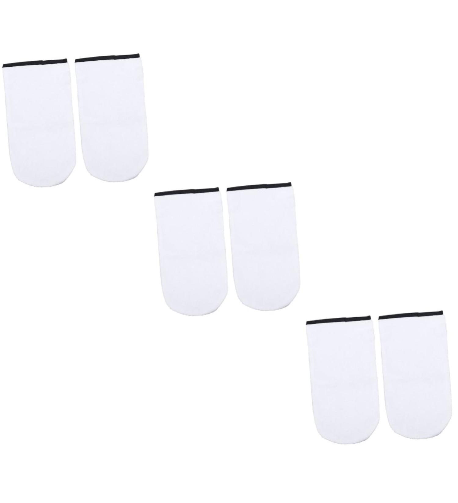 minkissy 3 Pairs Moisturizing Gloves Wax Mittens Hand Moisturizer Gloves Hand Care Paraffin Wax Gloves Paraffin Bath Liners Gloves for Hot Wax Manicure Gloves Work White Spa Bath Cotton - Buy Online on GoSupps.com