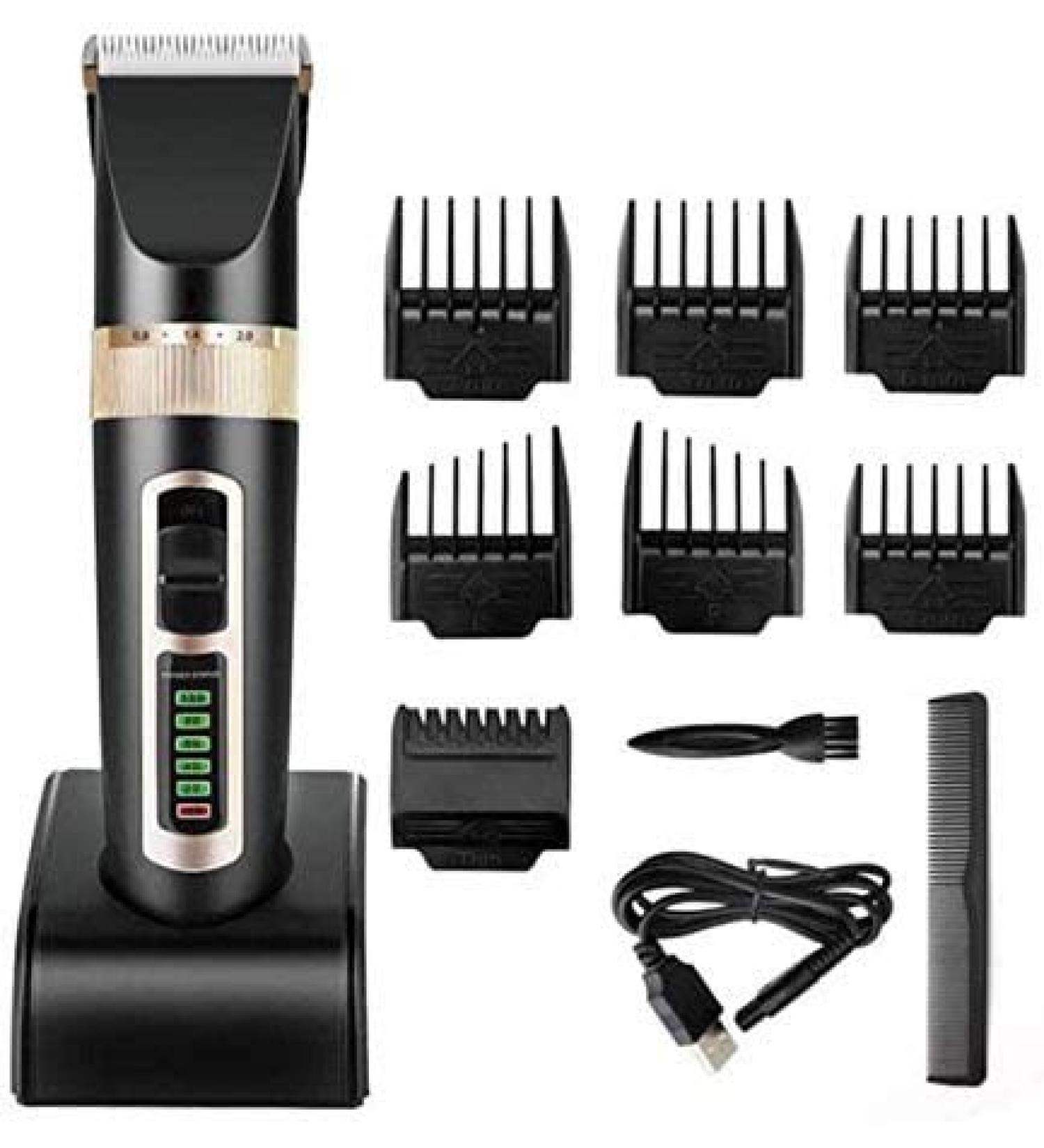 Professional Cordless Hair Clipper - Easy Hair Clippers for Men & Women | USB Charging Electric Haircut & Beard Shaving - Buy Online on GoSupps.com