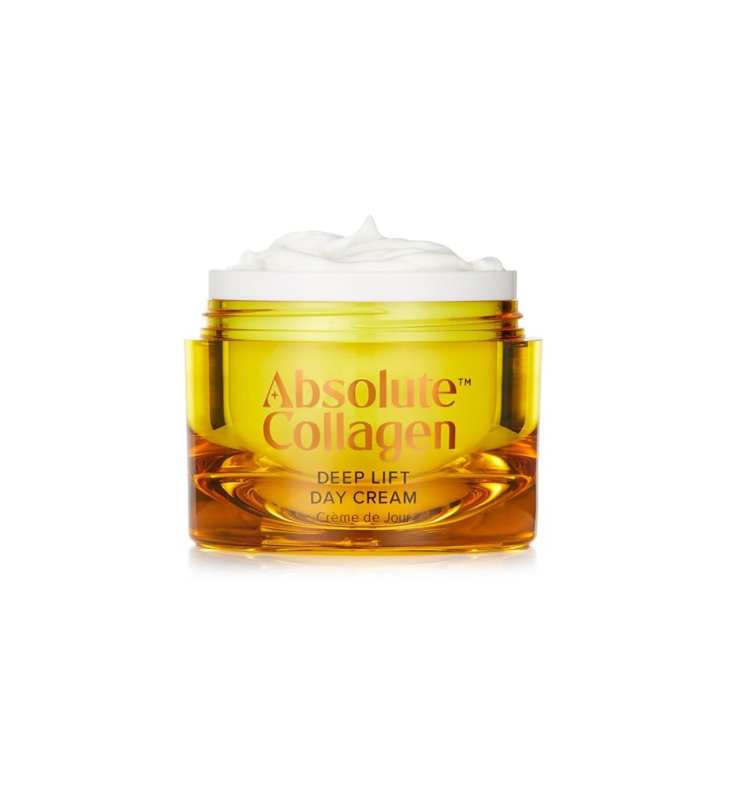 Absolute Collagen Deep Lift Day Cream SPF30 - Hydrating Face Moisturiser with UVA/UVB Protection - Collagen Boosting Formula Increases Skin Elasticity Evens Skin Tone Smooths & Firms - Anti-Ageing - Buy Online on GoSupps.com