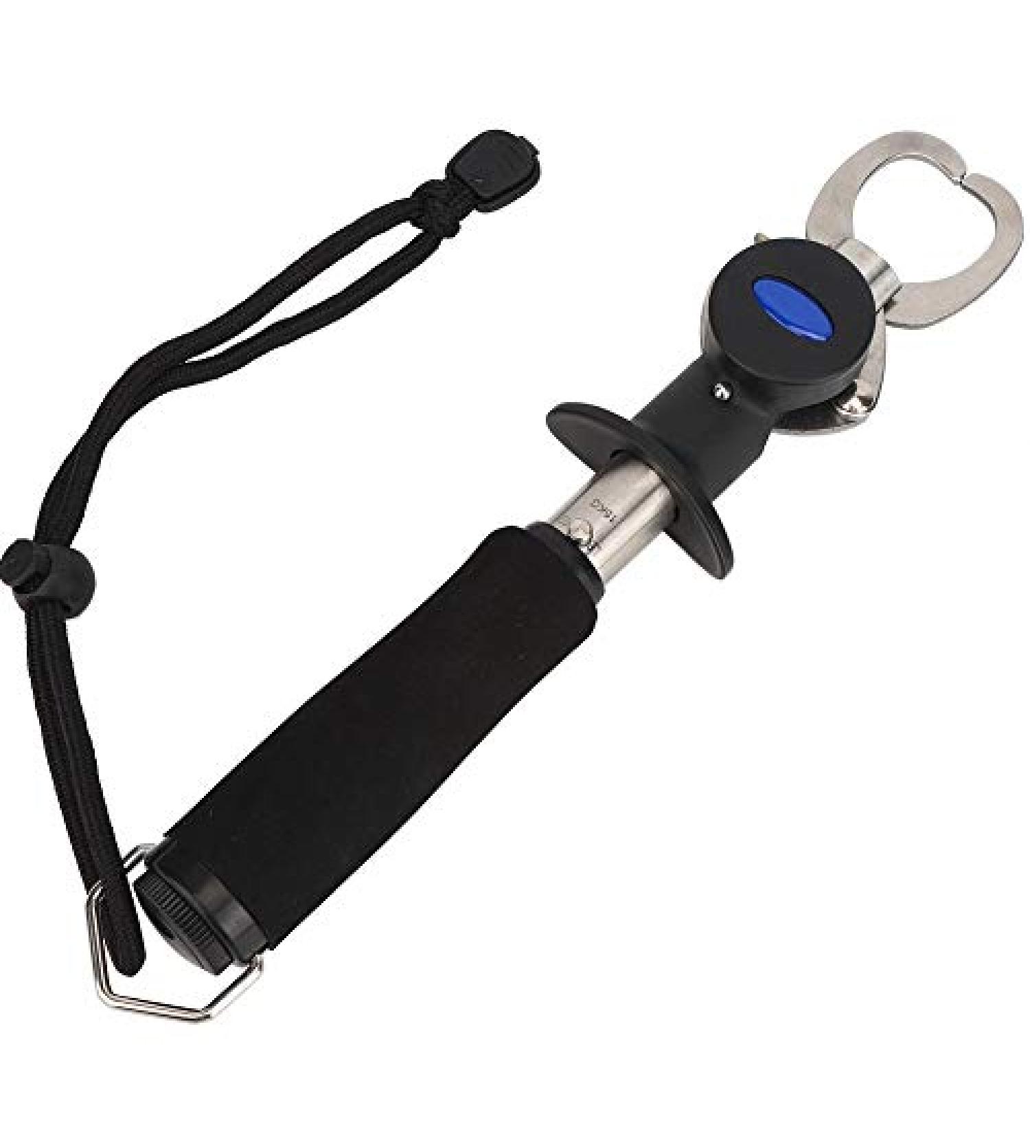 RiToEasysports 3 in 1 Fish Lip Grabber | Premium Fish Holder with Scale & Tape Measure | Essential Fishing Tackle & Accessories for Anglers - Buy Online on GoSupps.com