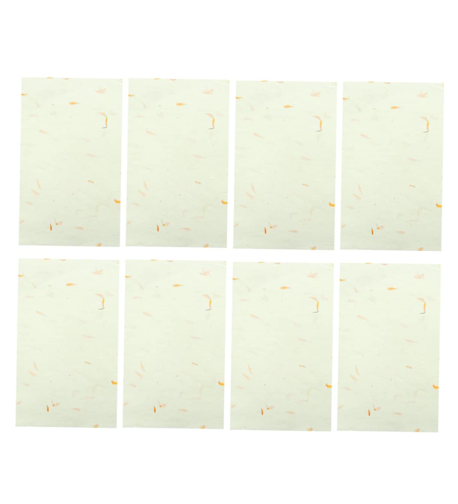 Anneome 40 Sheet Black Ink Brush Ink Writing Paper Rice Xuan Paper Calligraphy Paper Writing Brush Art Paper - Buy Online on GoSupps.com