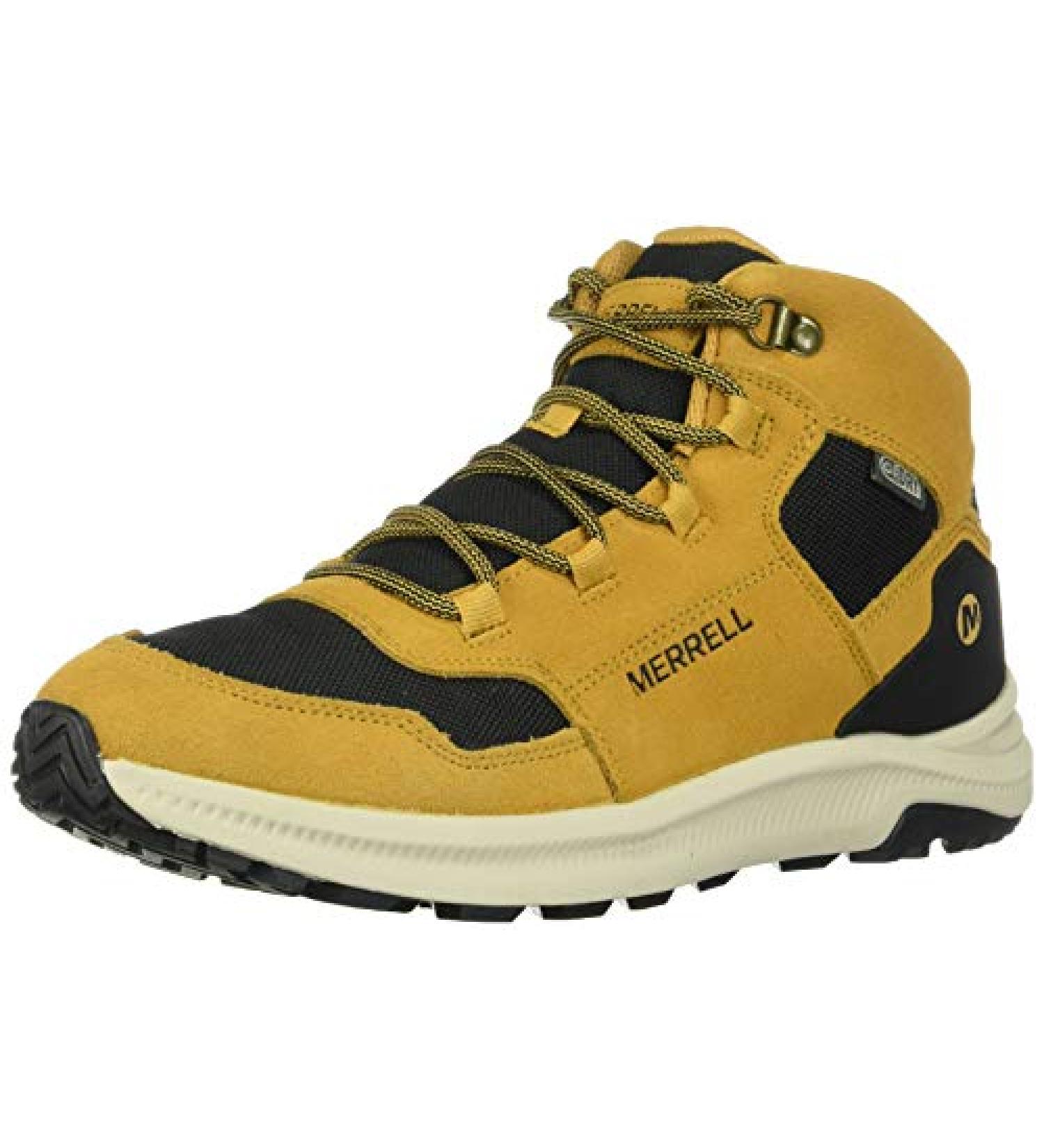 Merrell M-Ontario 85 WTRPF Hiking Boot Big Kid | Wheat | Size 1 (8-12 Years) - Buy Online on GoSupps.com