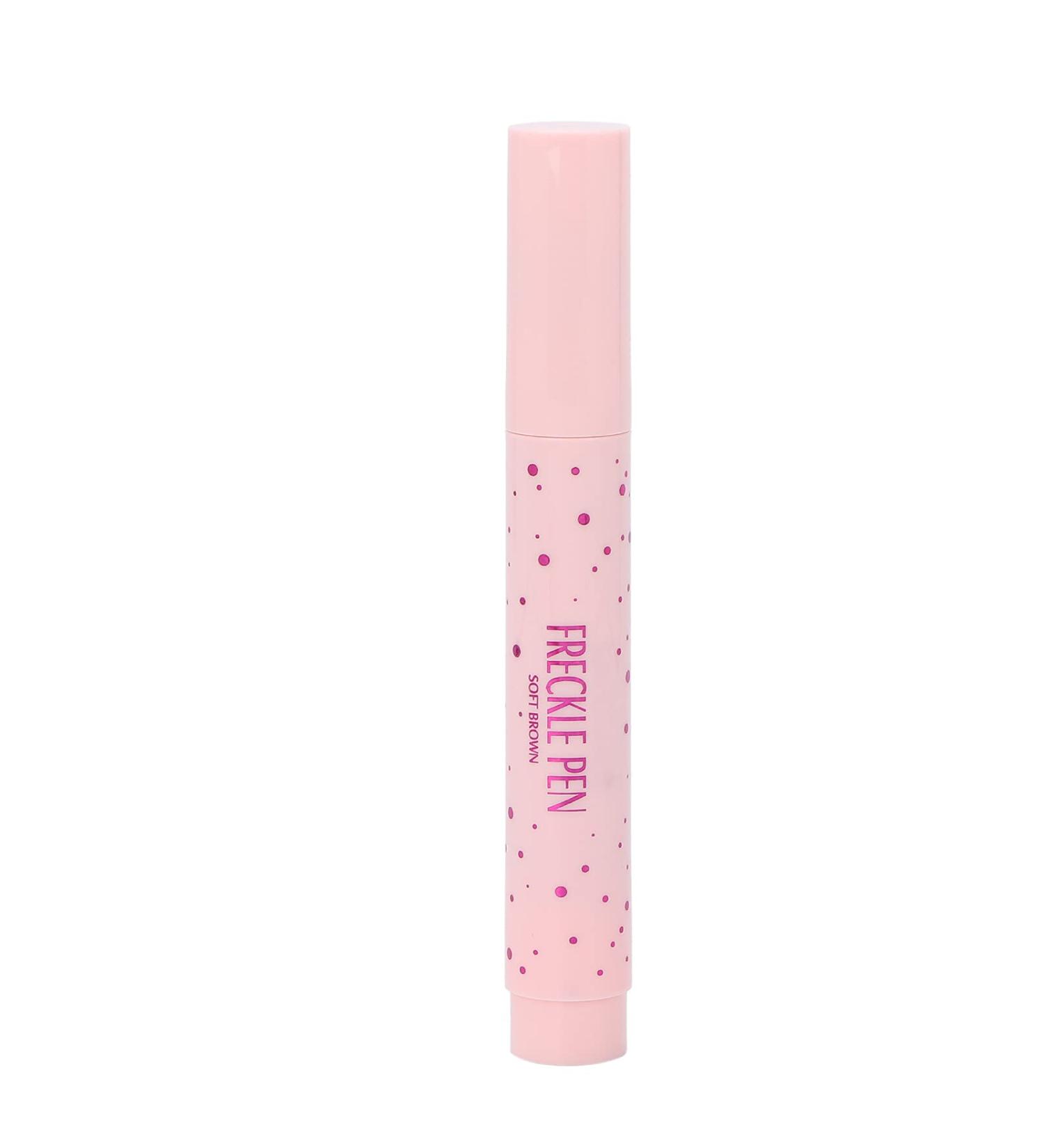 Freckle Pen Freckle Makeup Pen Waterproof Dot Spot Pen Tool Kit Long-Lasting Dotting Pen Light Brown and Dark Brown(01soft brown) - Buy Online on GoSupps.com