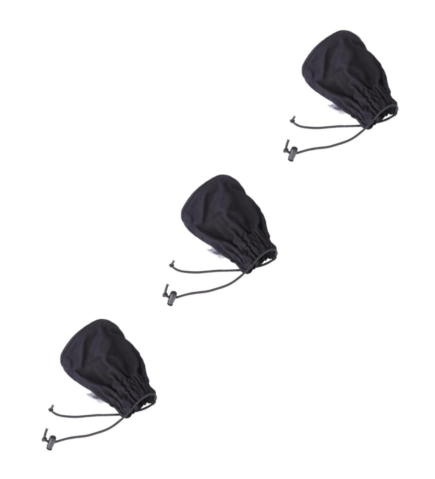 Healeved 3 Pcs Hair Dryer Bag Hair Difuser Hair Dryer Organizer Curl Hair Dryer Hair Diffuser Sock Black - Buy Online on GoSupps.com