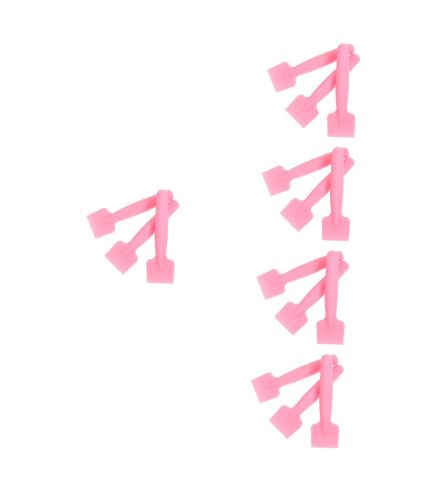 Healeved 15 Pcs Facial Mask Brush Mini Makeup Spatula Clay Mask Applicator Cosmetic Spoon 10.00X3.00X1.30CMx5pcs Pinkx5pcs - Buy Online on GoSupps.com