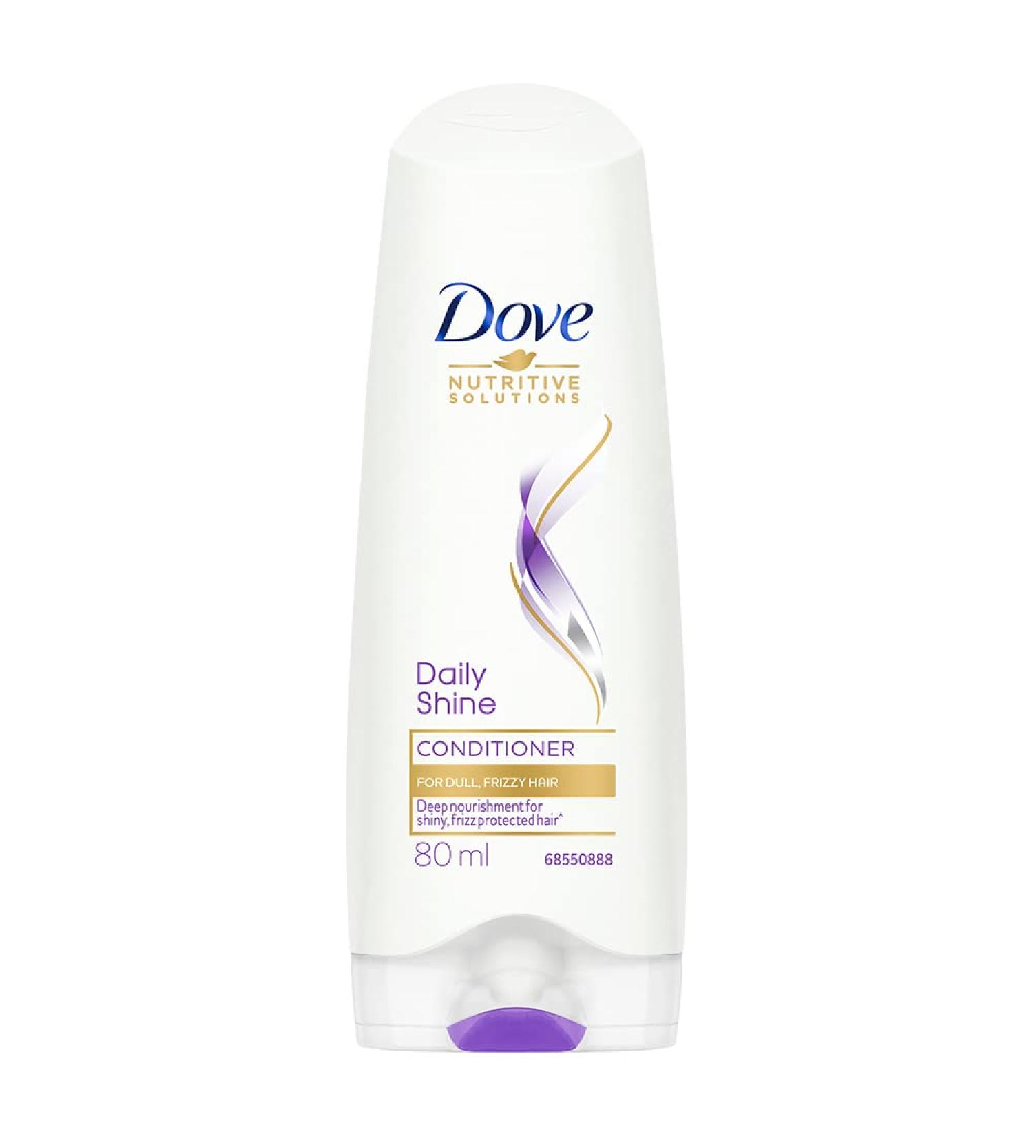 Dove Hair Therapy Daily Shine Conditioner 80ml - International Shipping Available | Best Hair Care for Radiant Shine - Buy Online on GoSupps.com